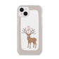 Reindeer Presents iPhone 14 Plus Clear Tough Case Starlight