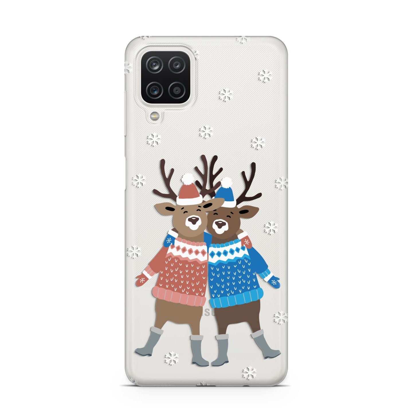 Reindeer Samsung A12 Case