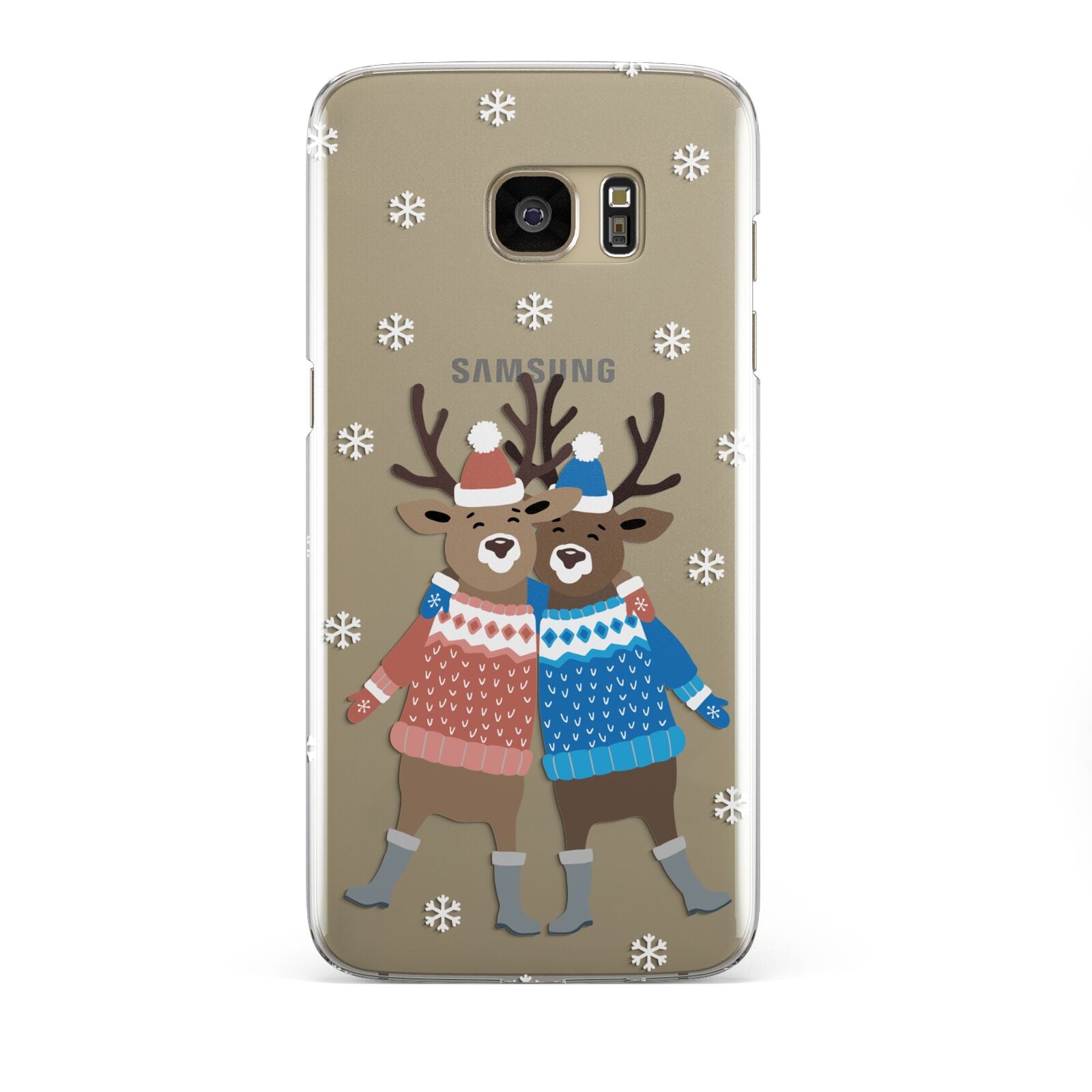 Reindeer Samsung Galaxy S7 Edge Case