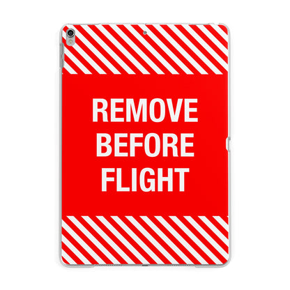 Remove Before Flight Apple iPad Silver Case