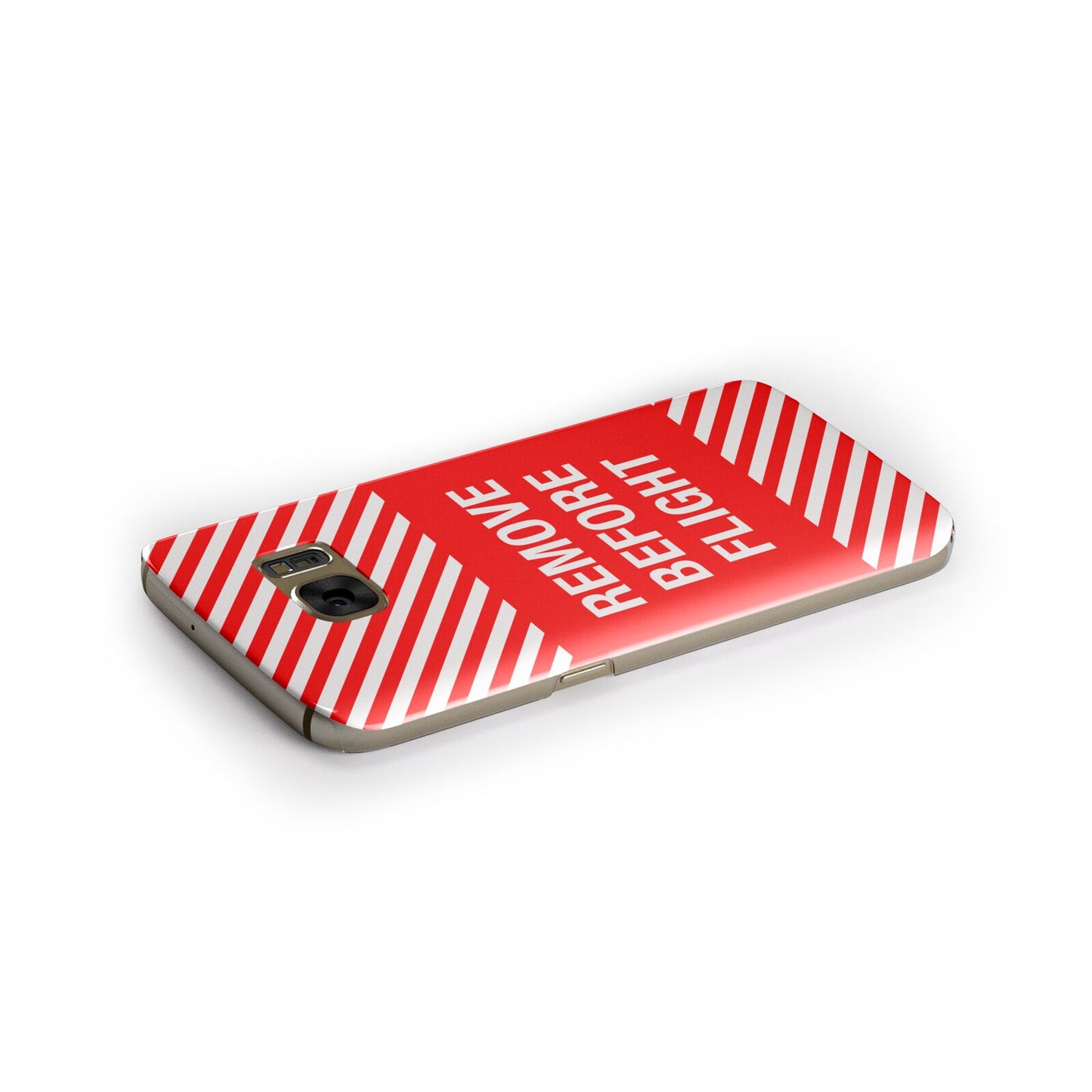 Remove Before Flight Samsung Galaxy Case Side Close Up