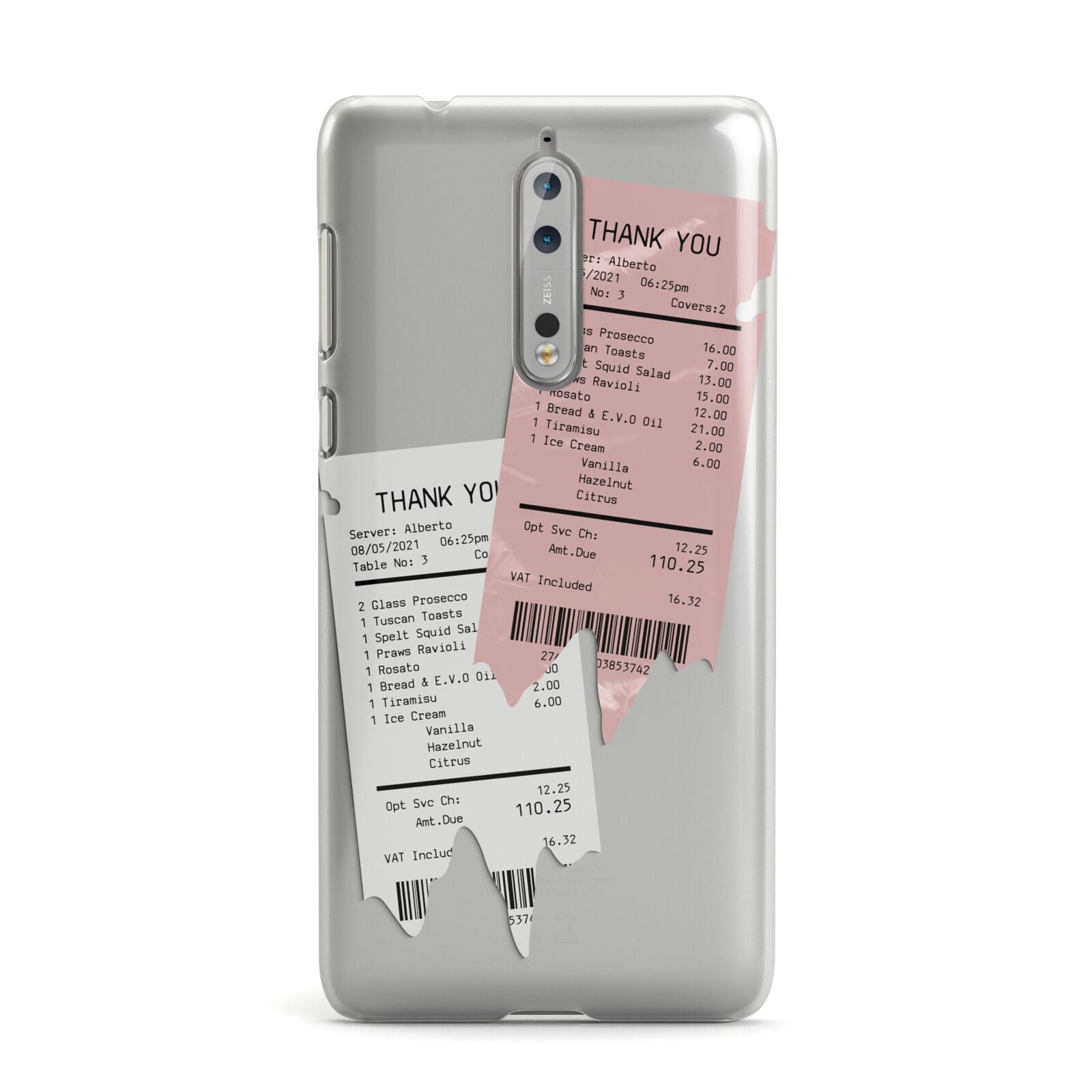 Restaurant Receipts Nokia Case