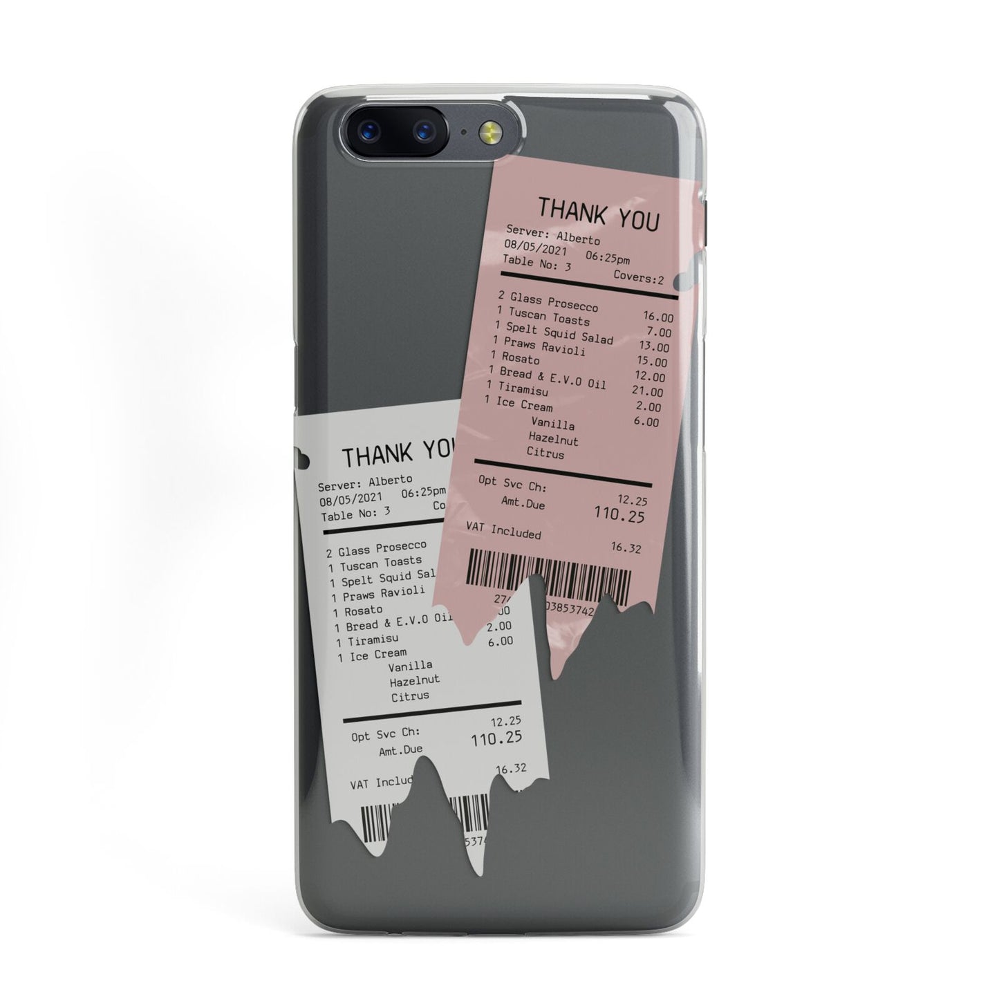 Restaurant Receipts OnePlus Case