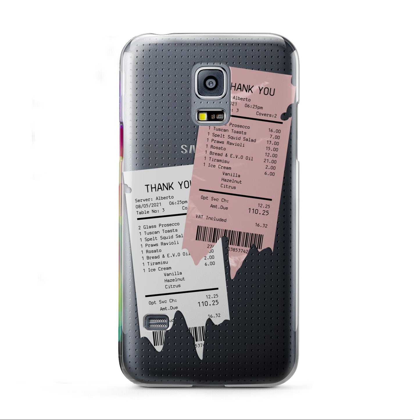 Restaurant Receipts Samsung Galaxy S5 Mini Case