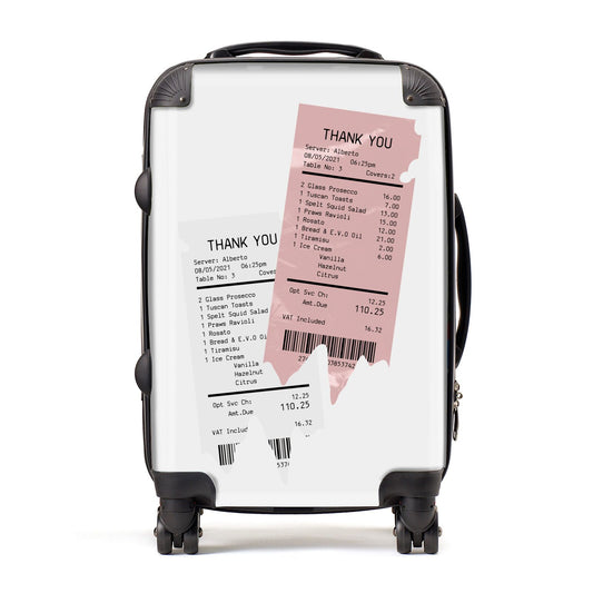 Restaurant Receipts Suitcase