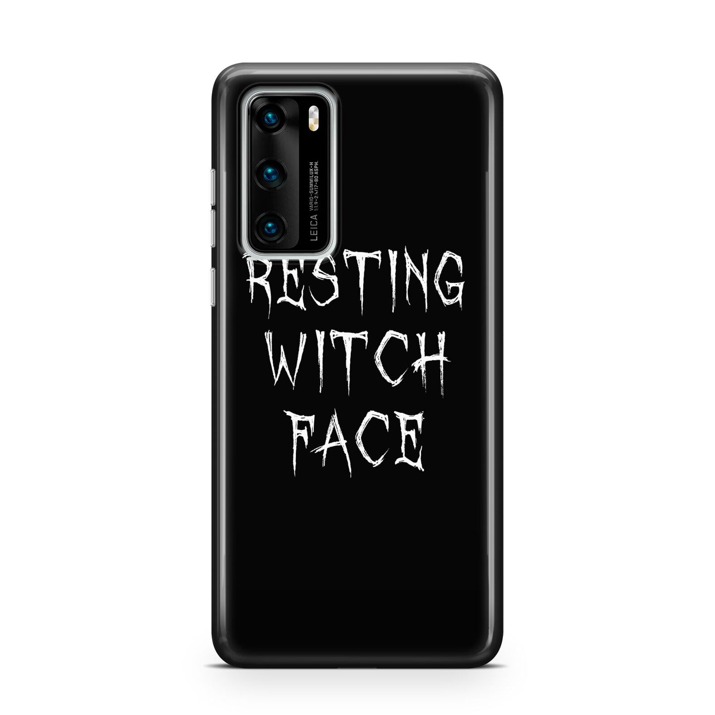 Resting Witch Face Huawei P40 Phone Case