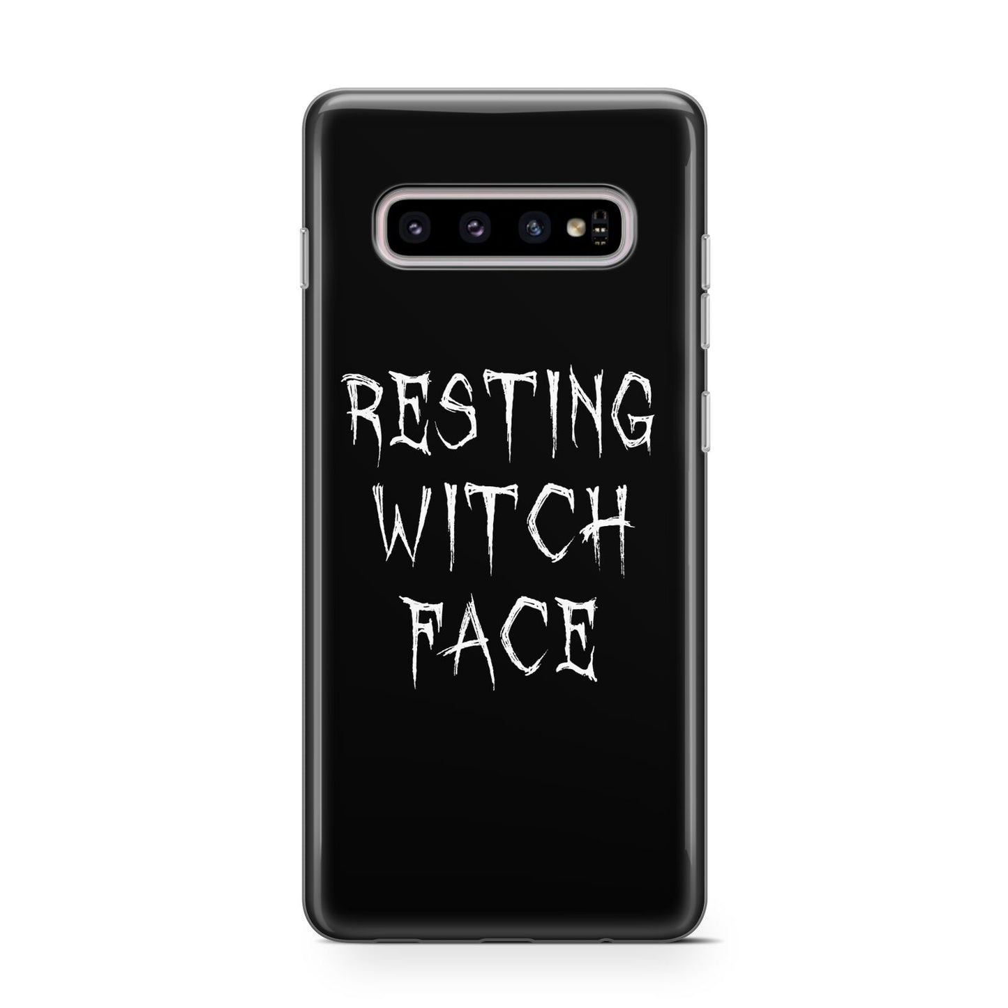 Resting Witch Face Protective Samsung Galaxy Case