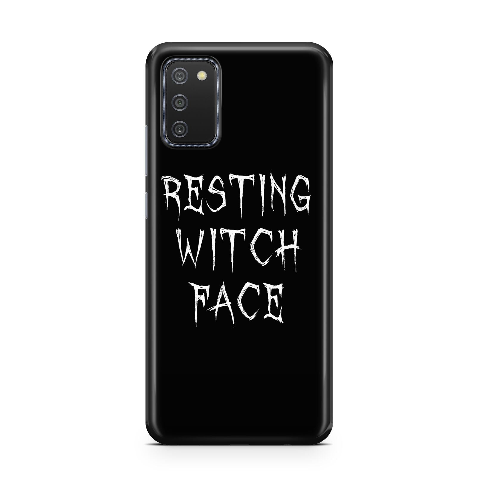 Resting Witch Face Samsung A02s Case