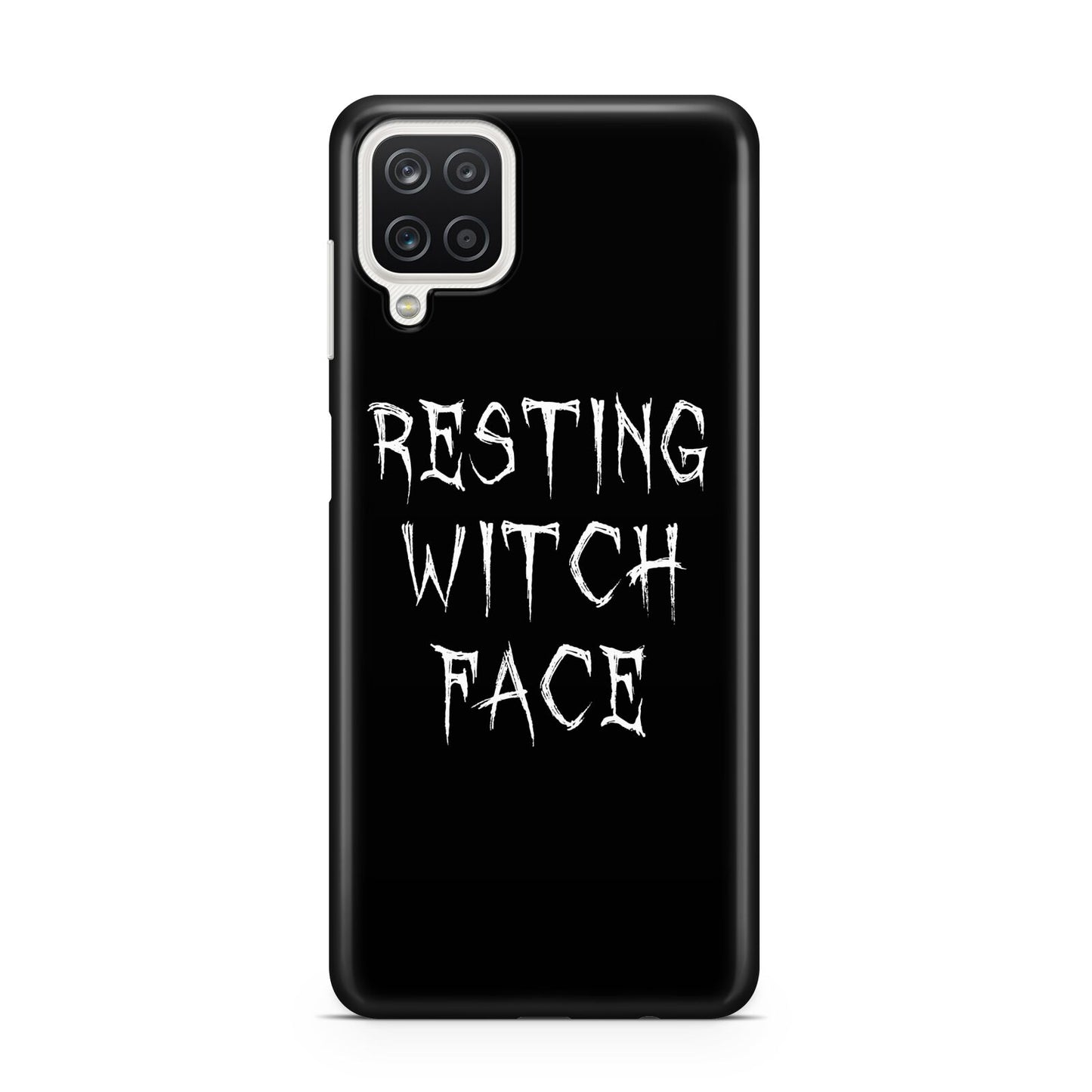 Resting Witch Face Samsung A12 Case