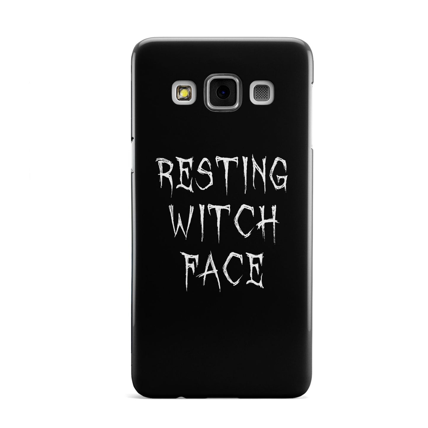 Resting Witch Face Samsung Galaxy A3 Case