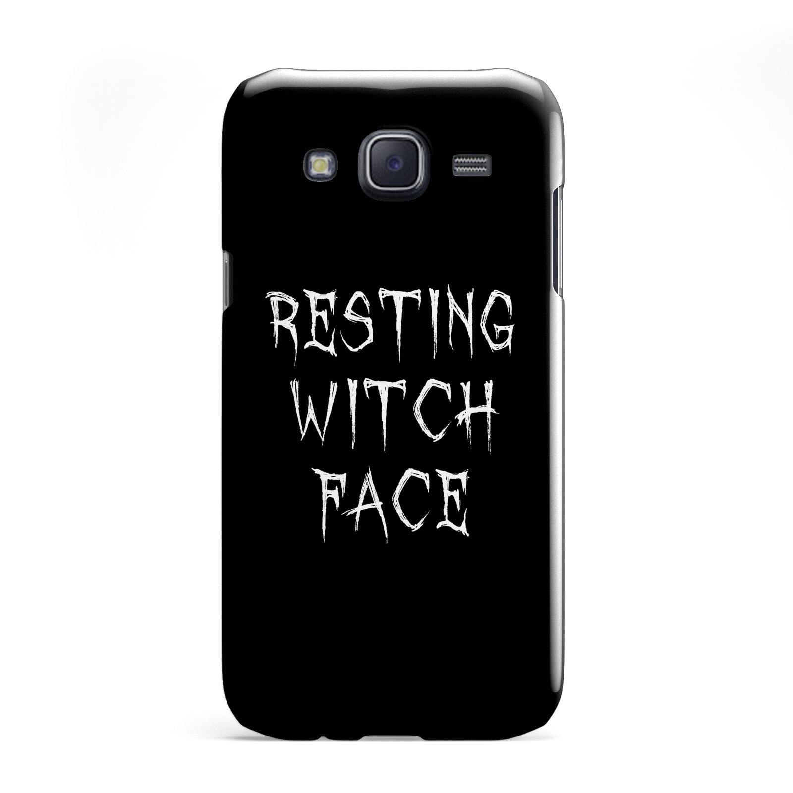 Resting Witch Face Samsung Galaxy J5 Case