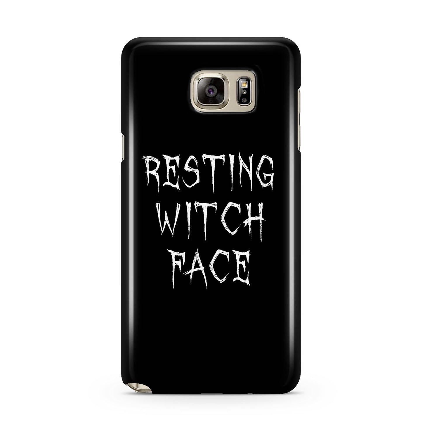 Resting Witch Face Samsung Galaxy Note 5 Case