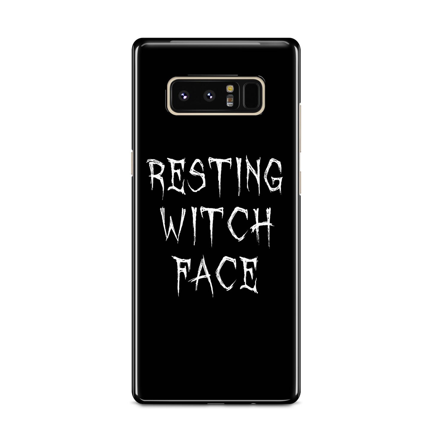 Resting Witch Face Samsung Galaxy Note 8 Case