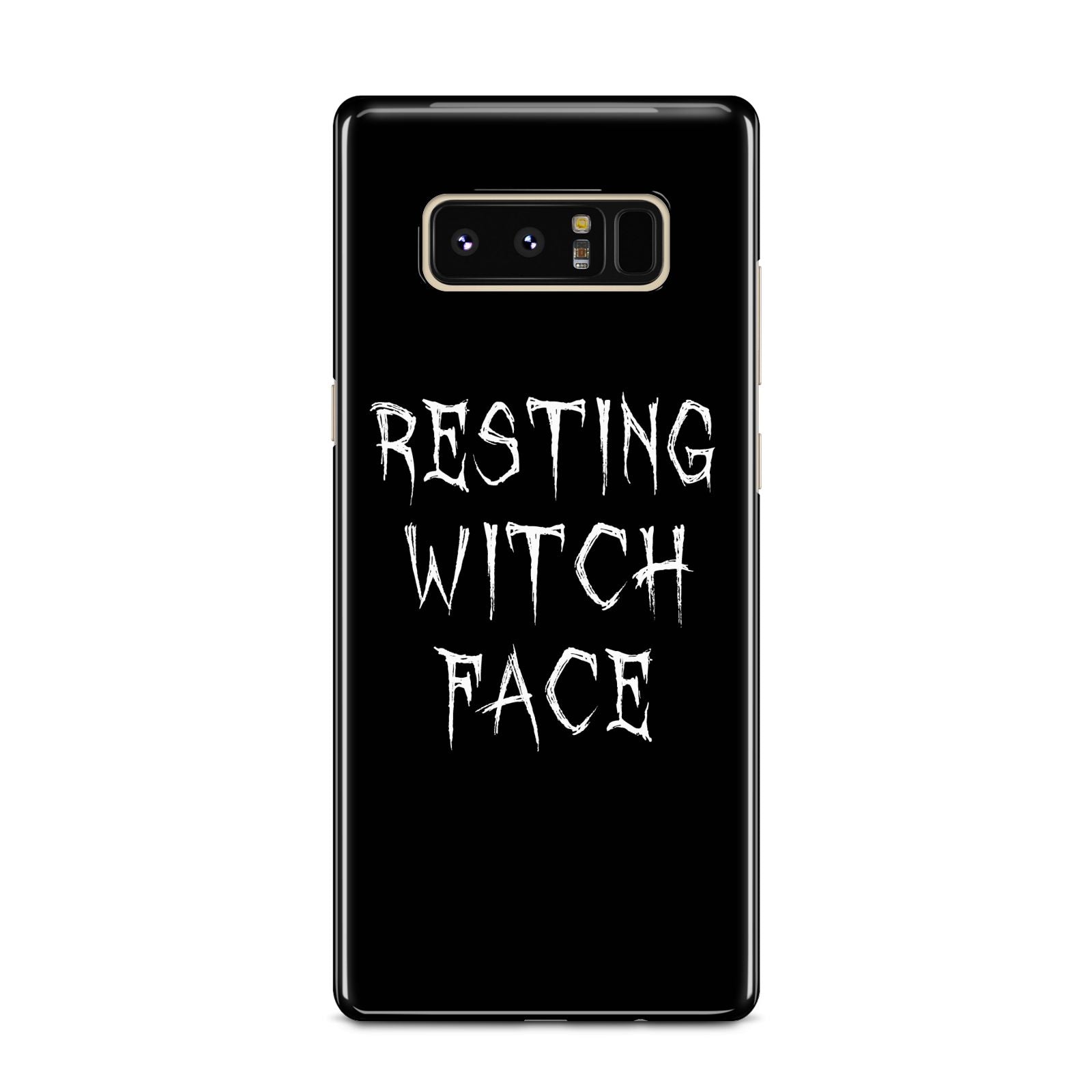 Resting Witch Face Samsung Galaxy Note 8 Case