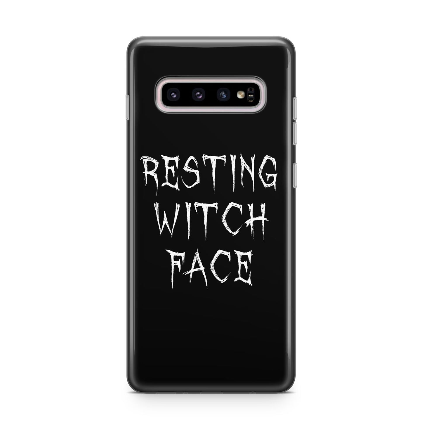 Resting Witch Face Samsung Galaxy S10 Plus Case