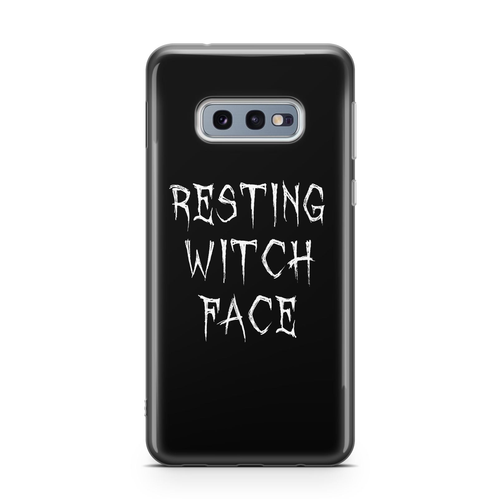 Resting Witch Face Samsung Galaxy S10E Case