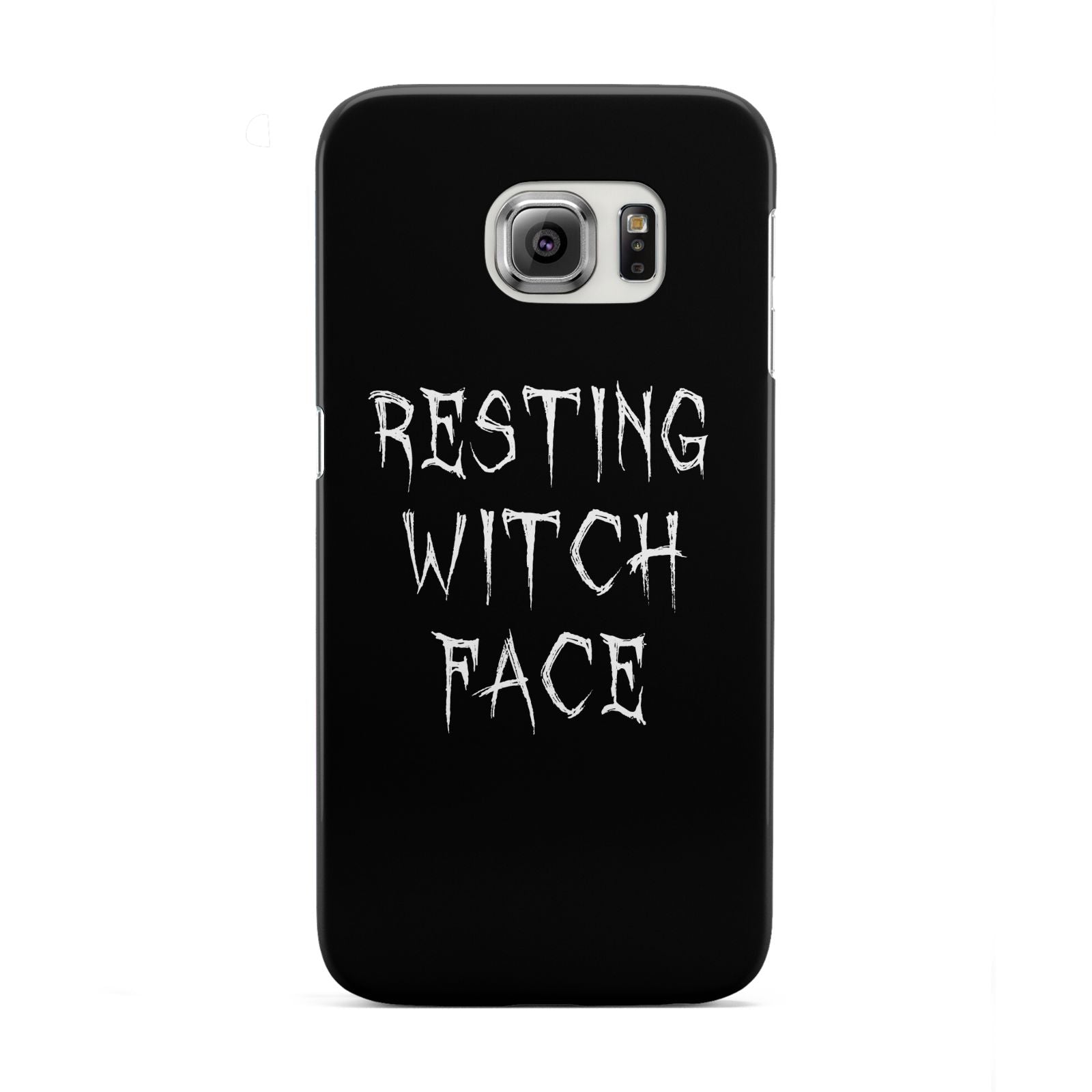 Resting Witch Face Samsung Galaxy S6 Edge Case