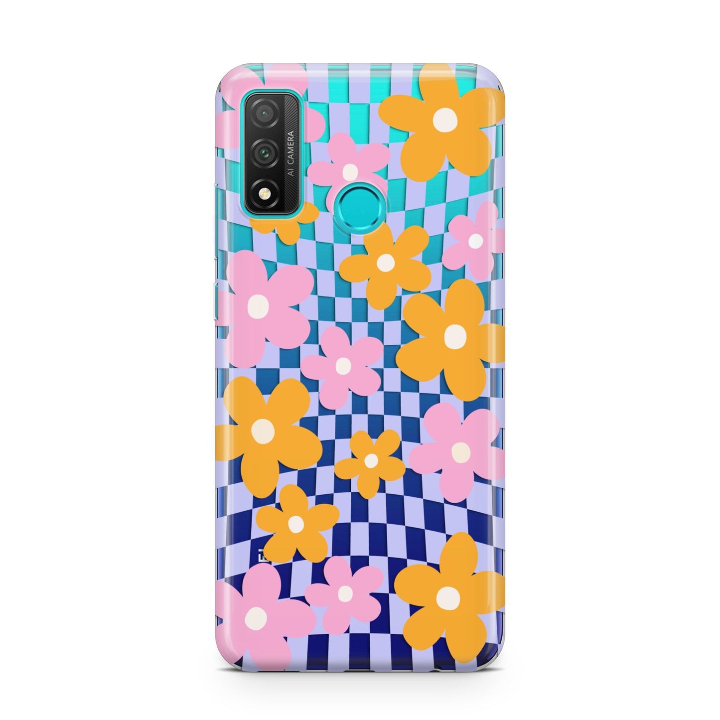 Retro Check Floral Huawei P Smart 2020