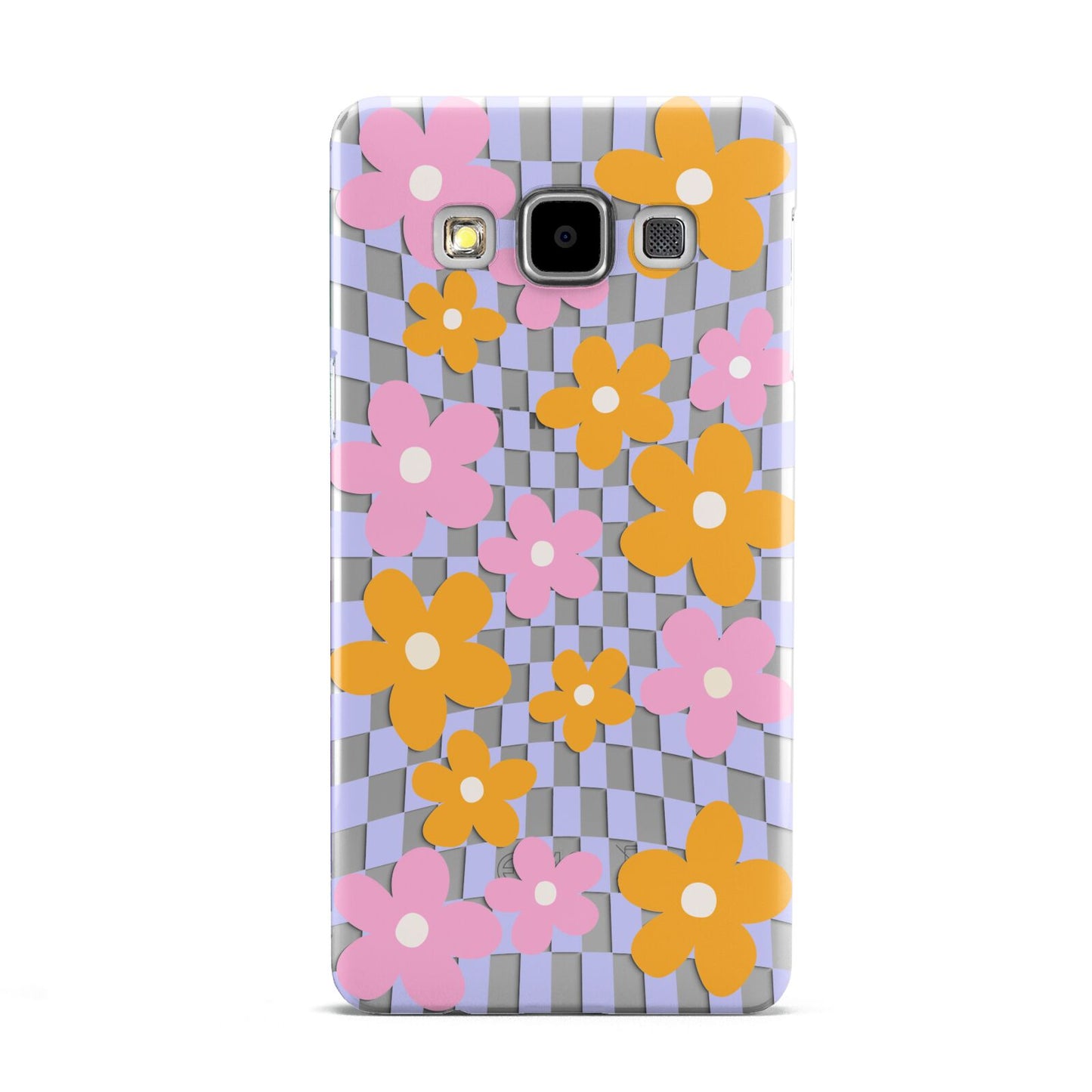 Retro Check Floral Samsung Galaxy A5 Case