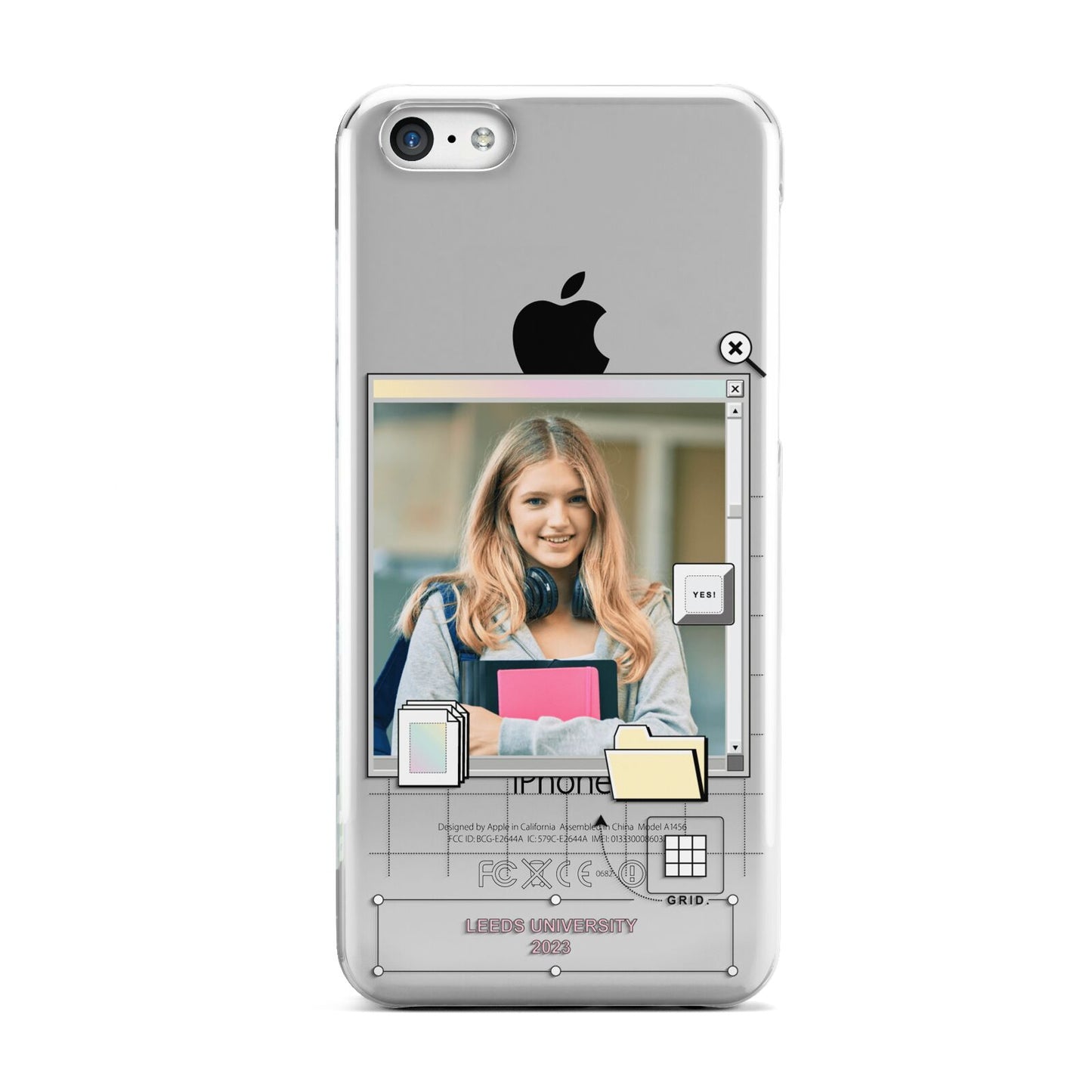 Retro Computer Photo Apple iPhone 5c Case