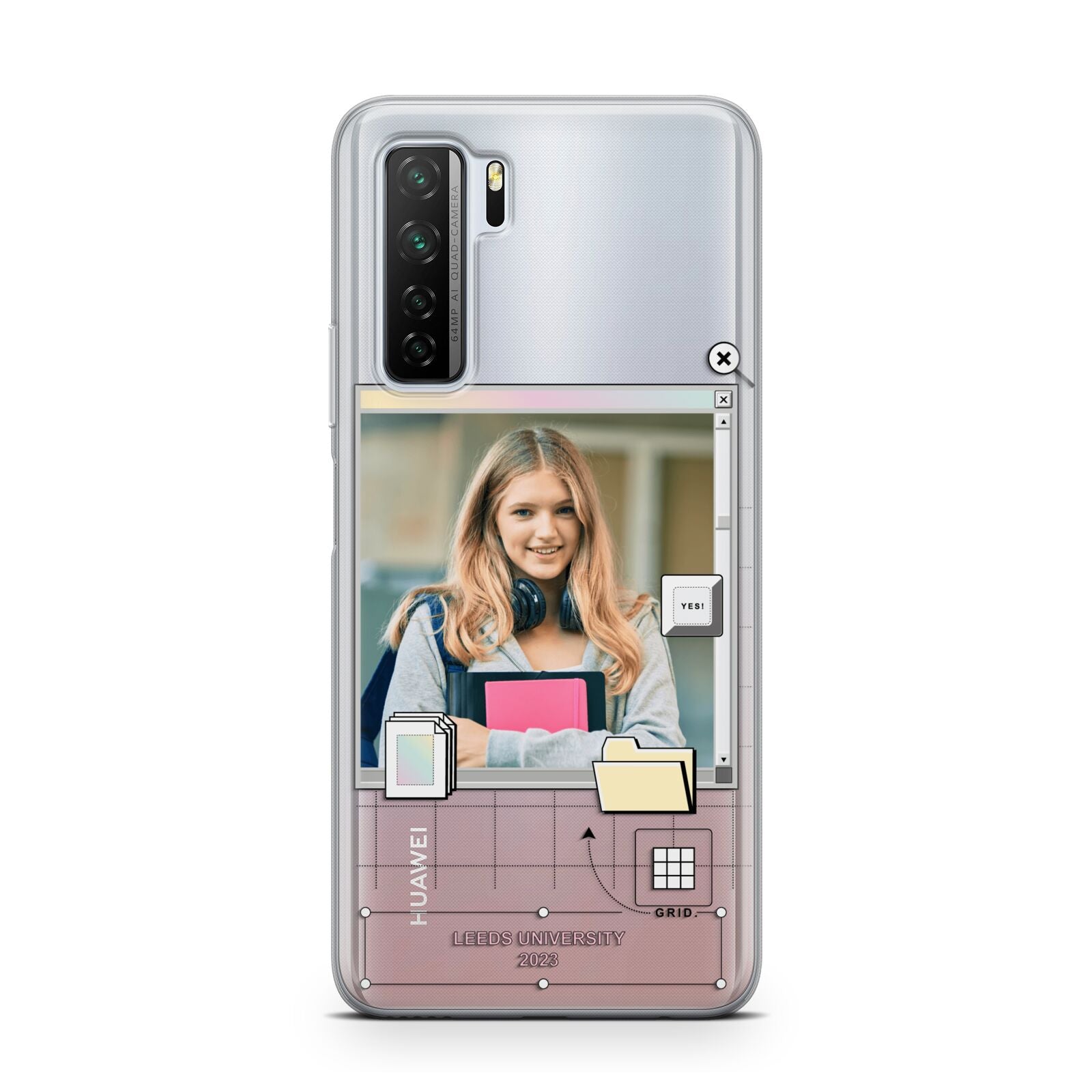 Retro Computer Photo Huawei P40 Lite 5G Phone Case