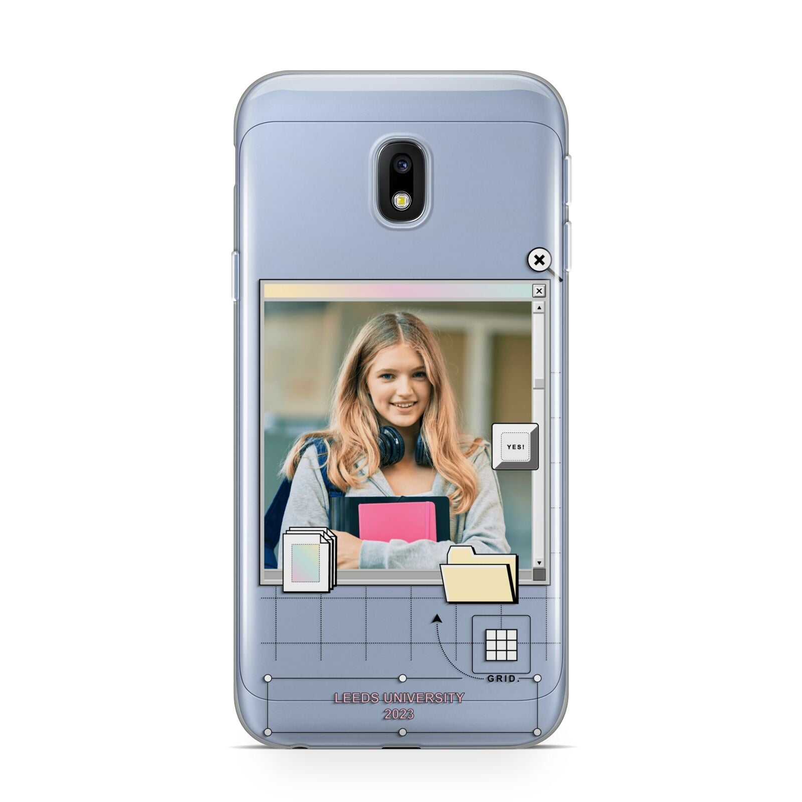 Retro Computer Photo Samsung Galaxy J3 2017 Case