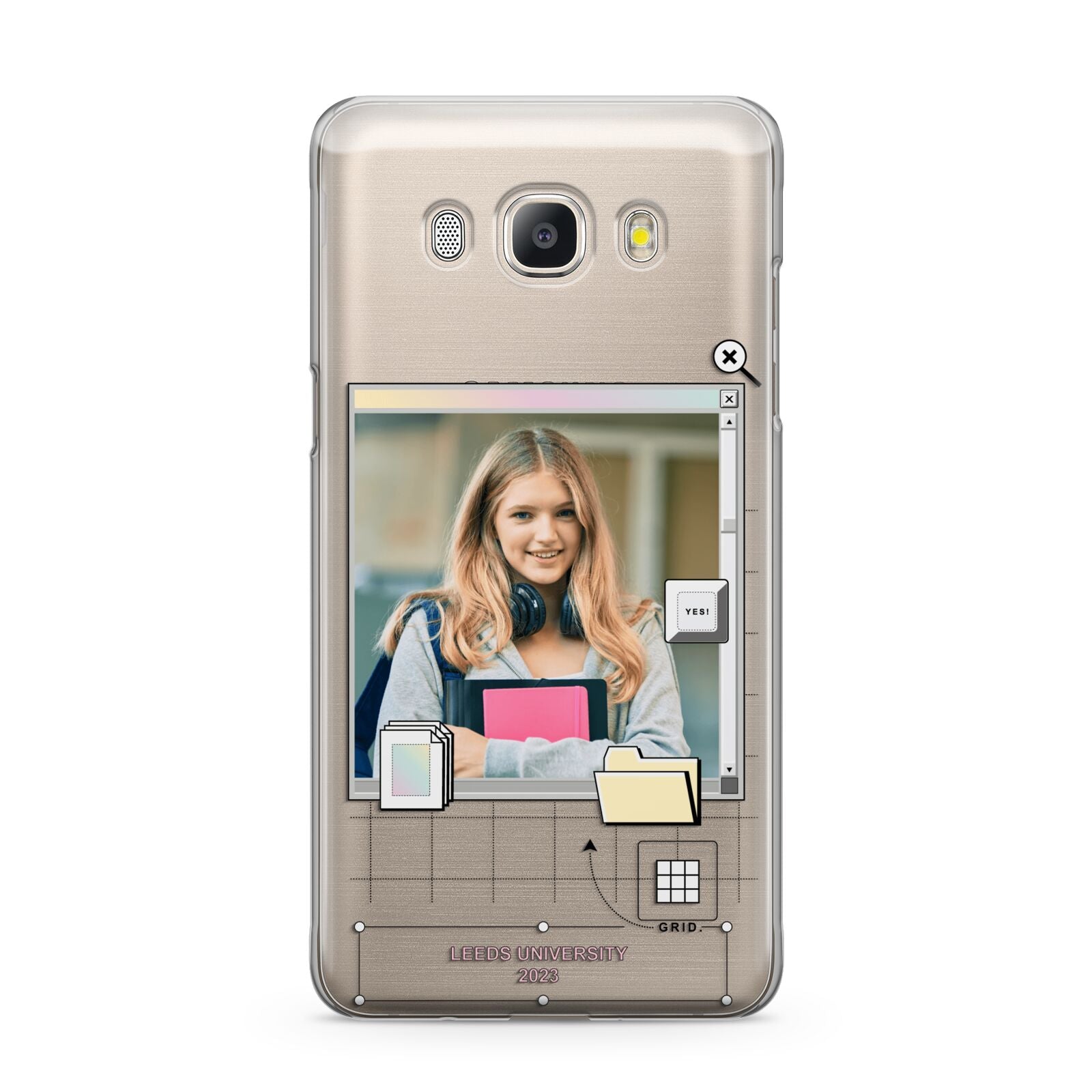 Retro Computer Photo Samsung Galaxy J5 2016 Case