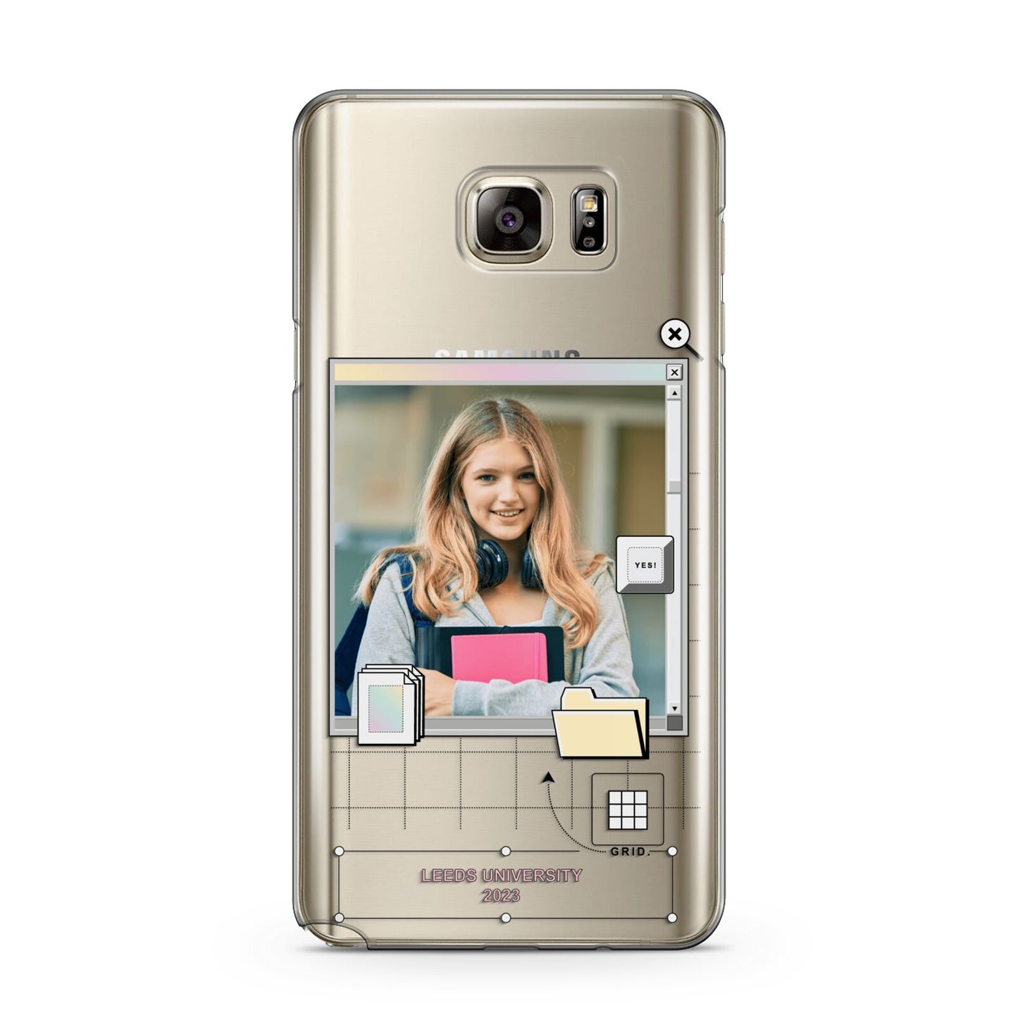 Retro Computer Photo Samsung Galaxy Note 5 Case