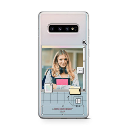 Retro Computer Photo Samsung Galaxy S10 Case