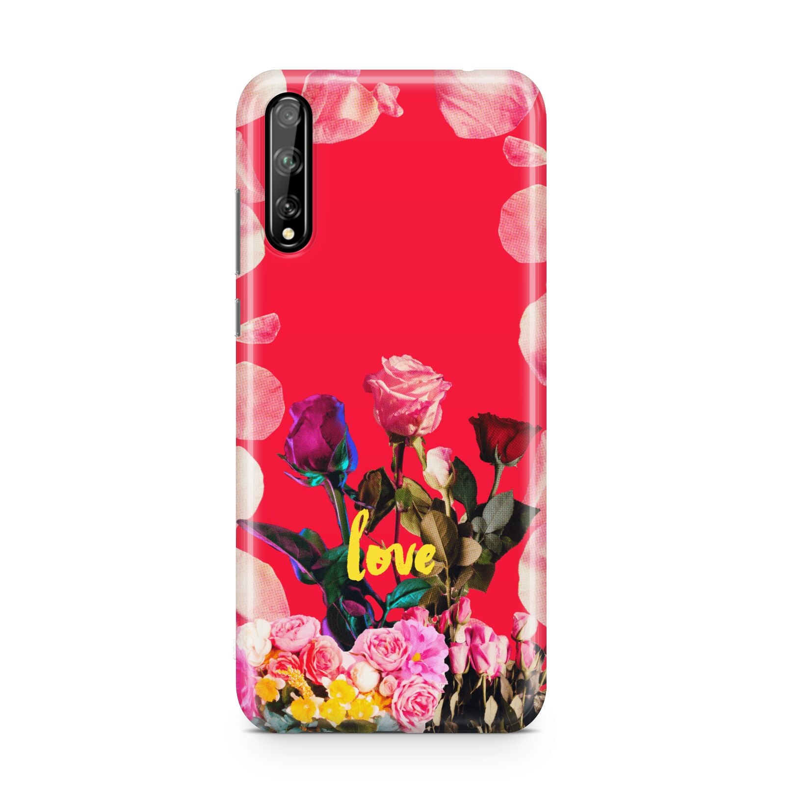 Retro Floral Valentine Huawei Enjoy 10s Phone Case