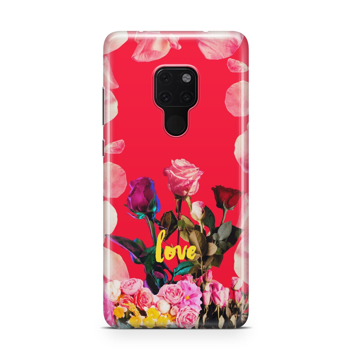 Retro Floral Valentine Huawei Mate 20 Phone Case