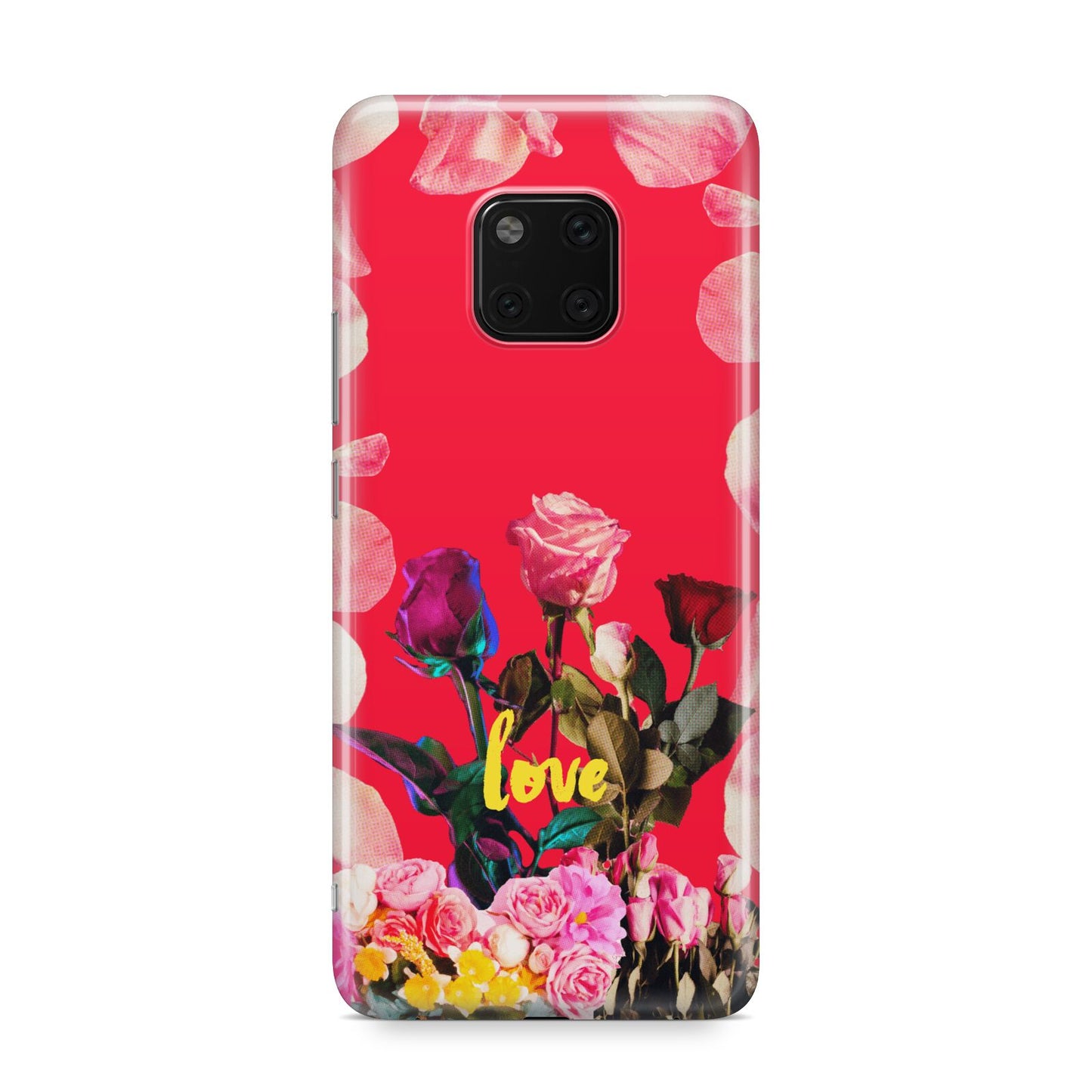 Retro Floral Valentine Huawei Mate 20 Pro Phone Case