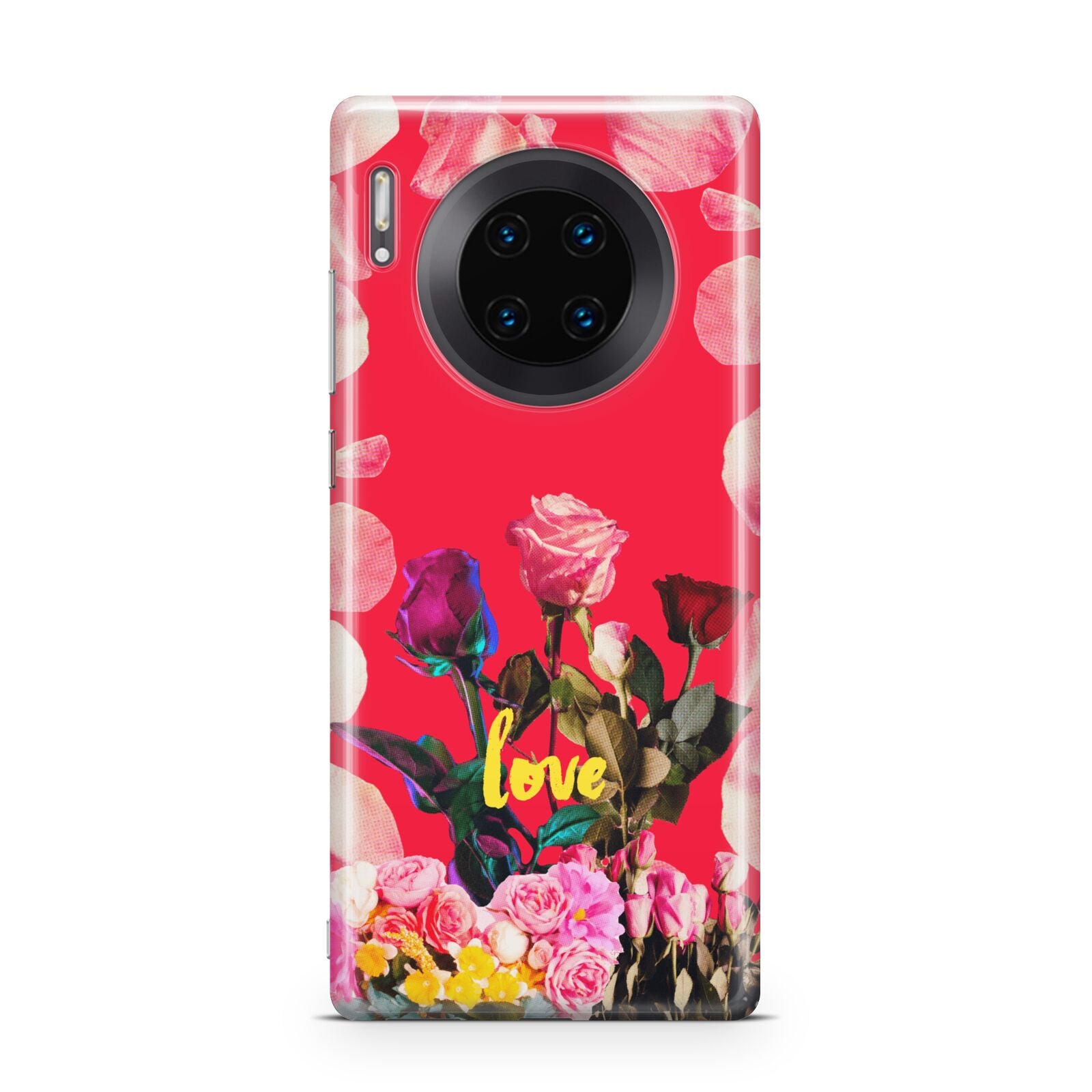 Retro Floral Valentine Huawei Mate 30 Pro Phone Case