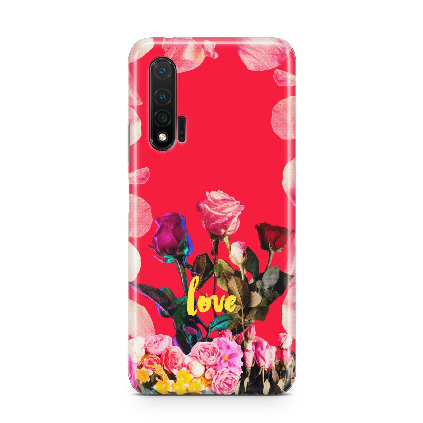 Retro Floral Valentine Huawei Nova 6 Phone Case