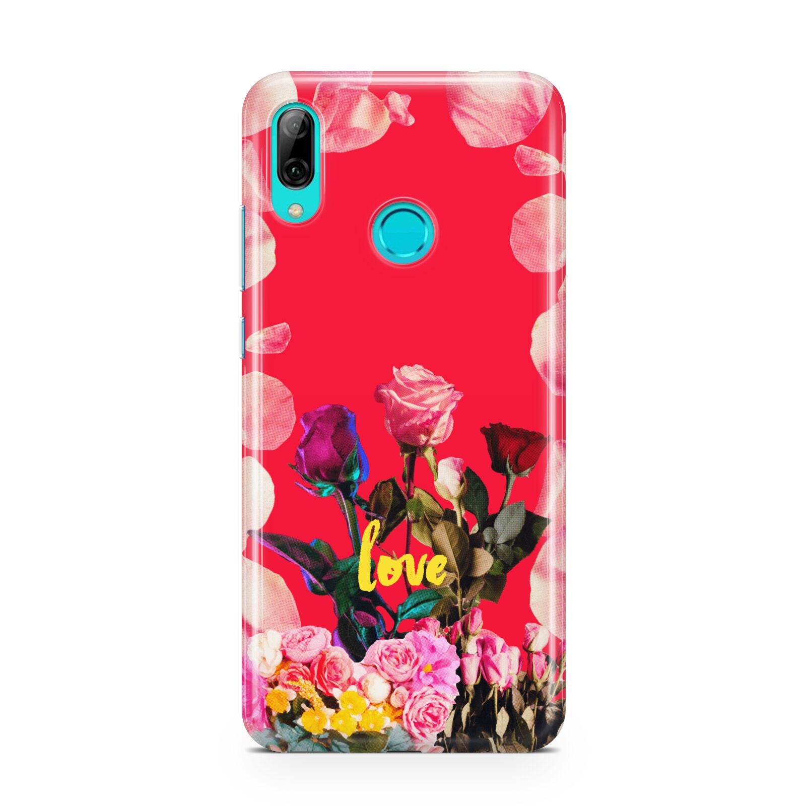 Retro Floral Valentine Huawei P Smart 2019 Case