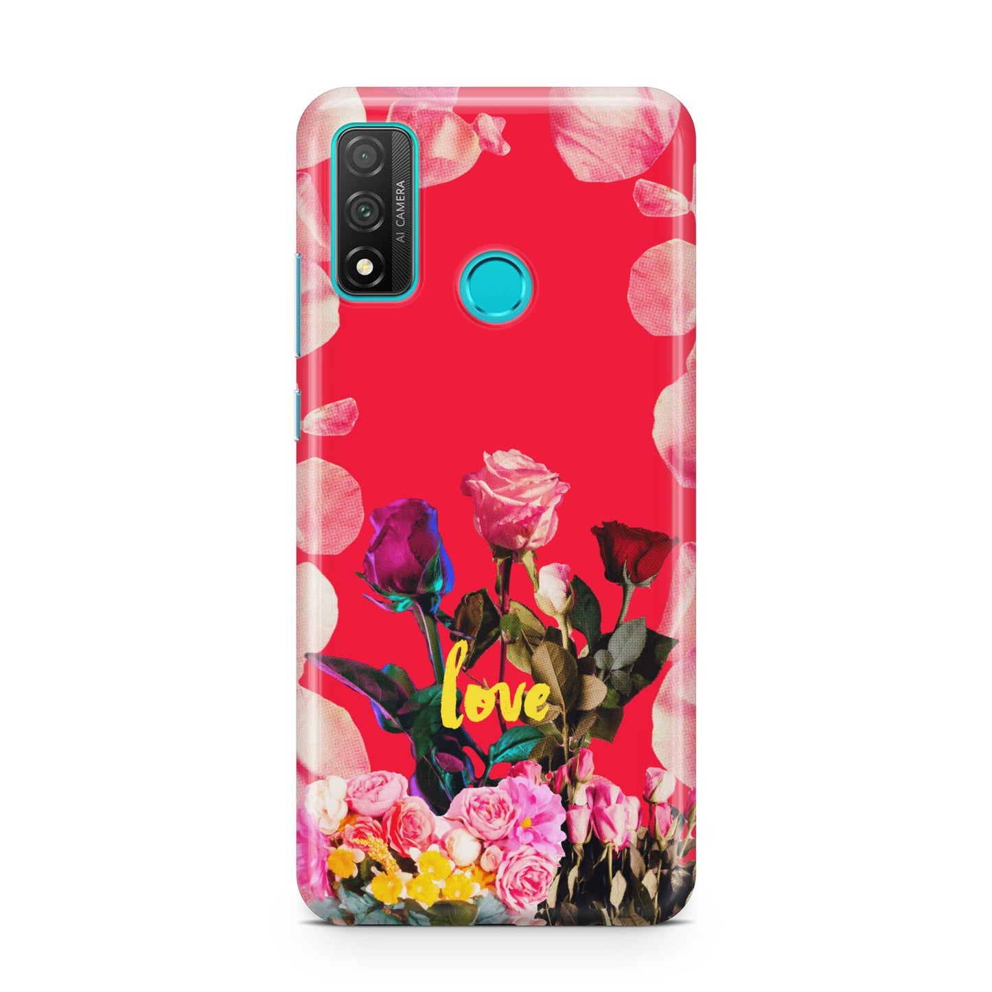 Retro Floral Valentine Huawei P Smart 2020