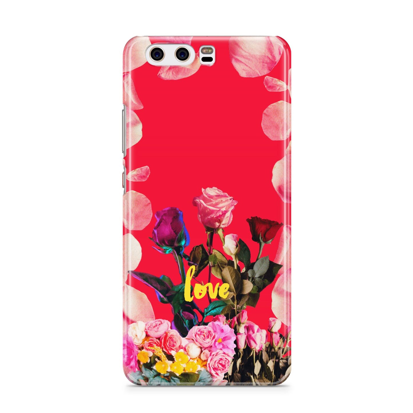 Retro Floral Valentine Huawei P10 Phone Case