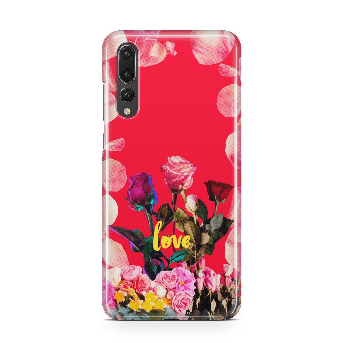 Retro Floral Valentine Huawei P20 Pro Phone Case