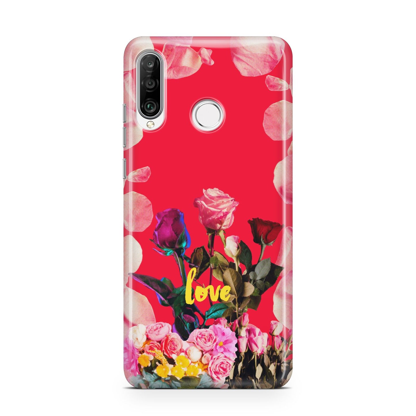 Retro Floral Valentine Huawei P30 Lite Phone Case