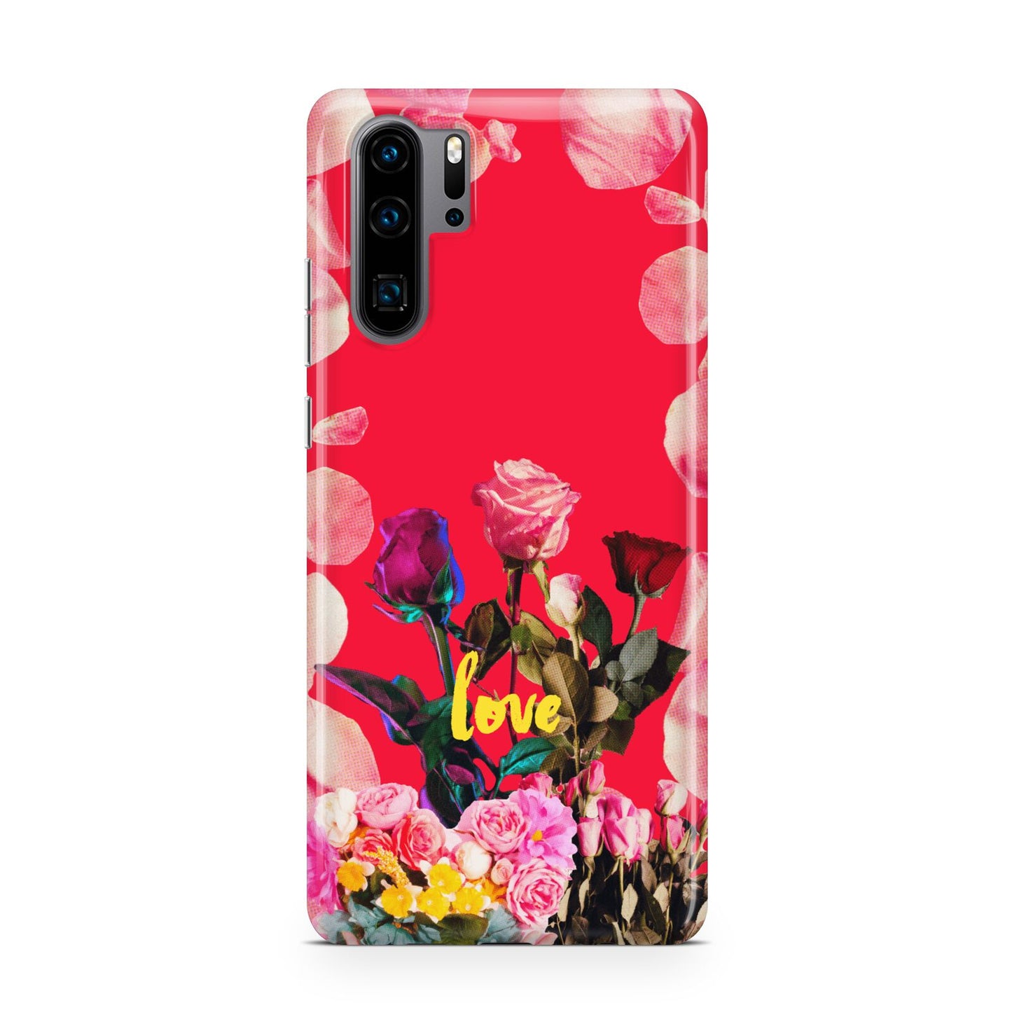 Retro Floral Valentine Huawei P30 Pro Phone Case