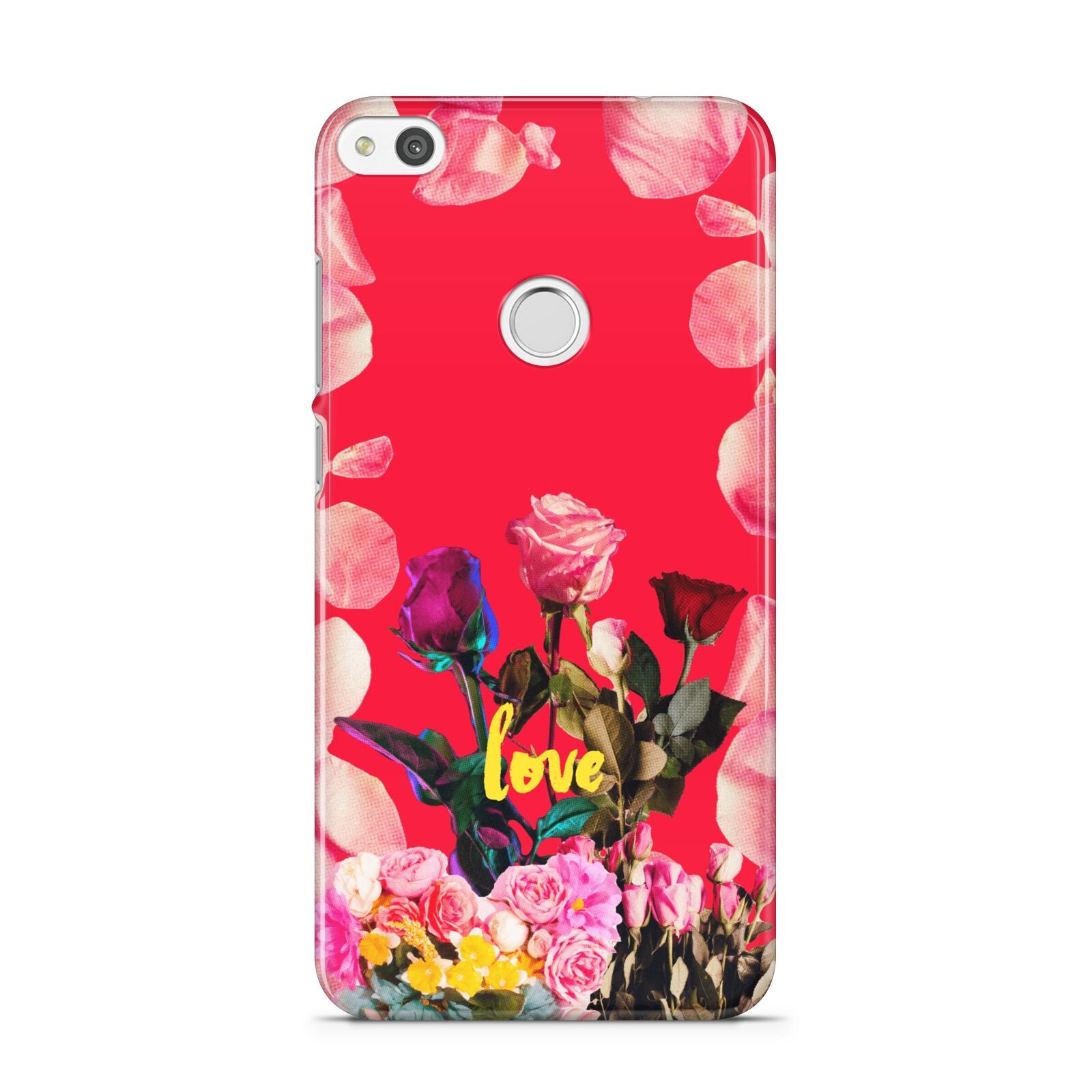 Retro Floral Valentine Huawei P8 Lite Case