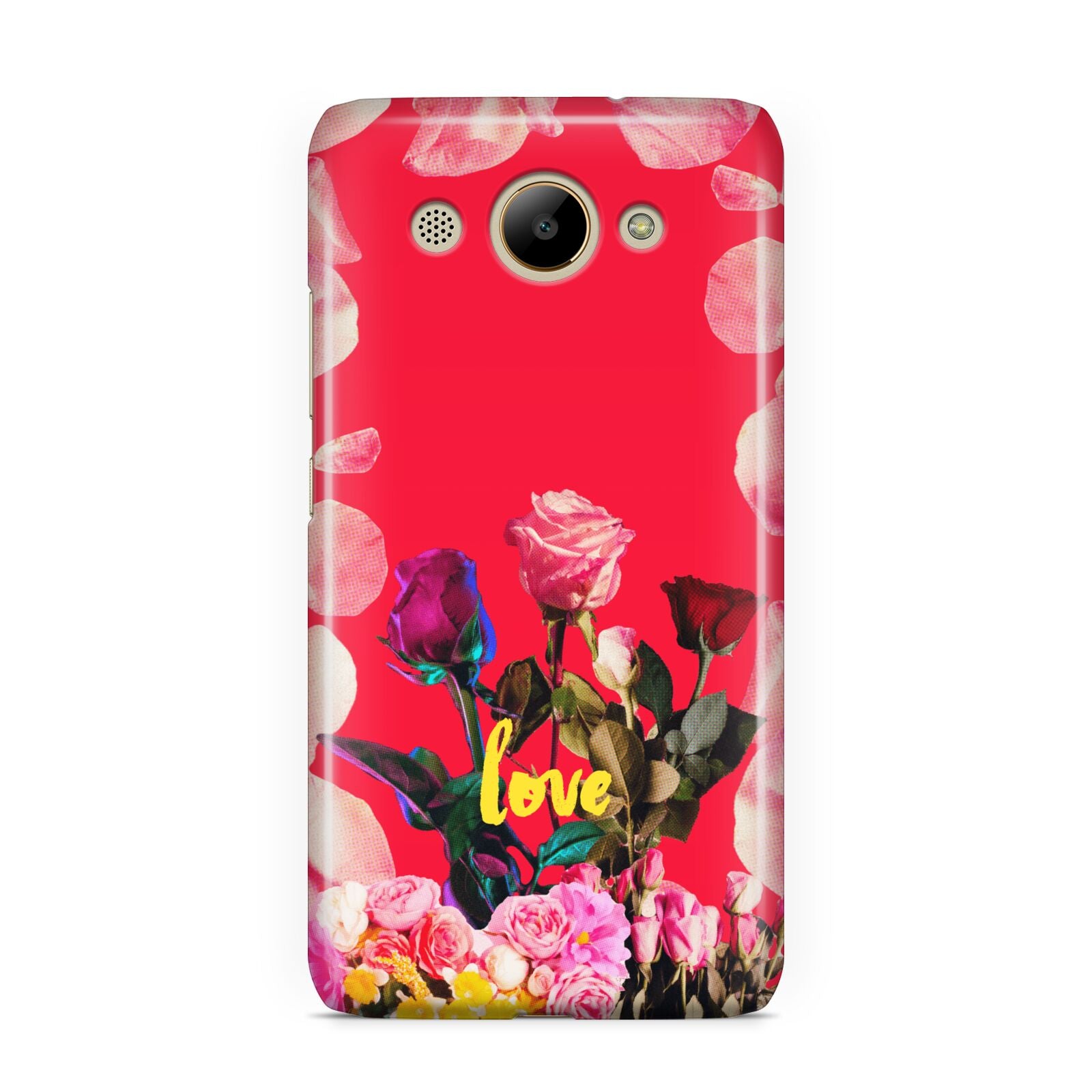 Retro Floral Valentine Huawei Y3 2017