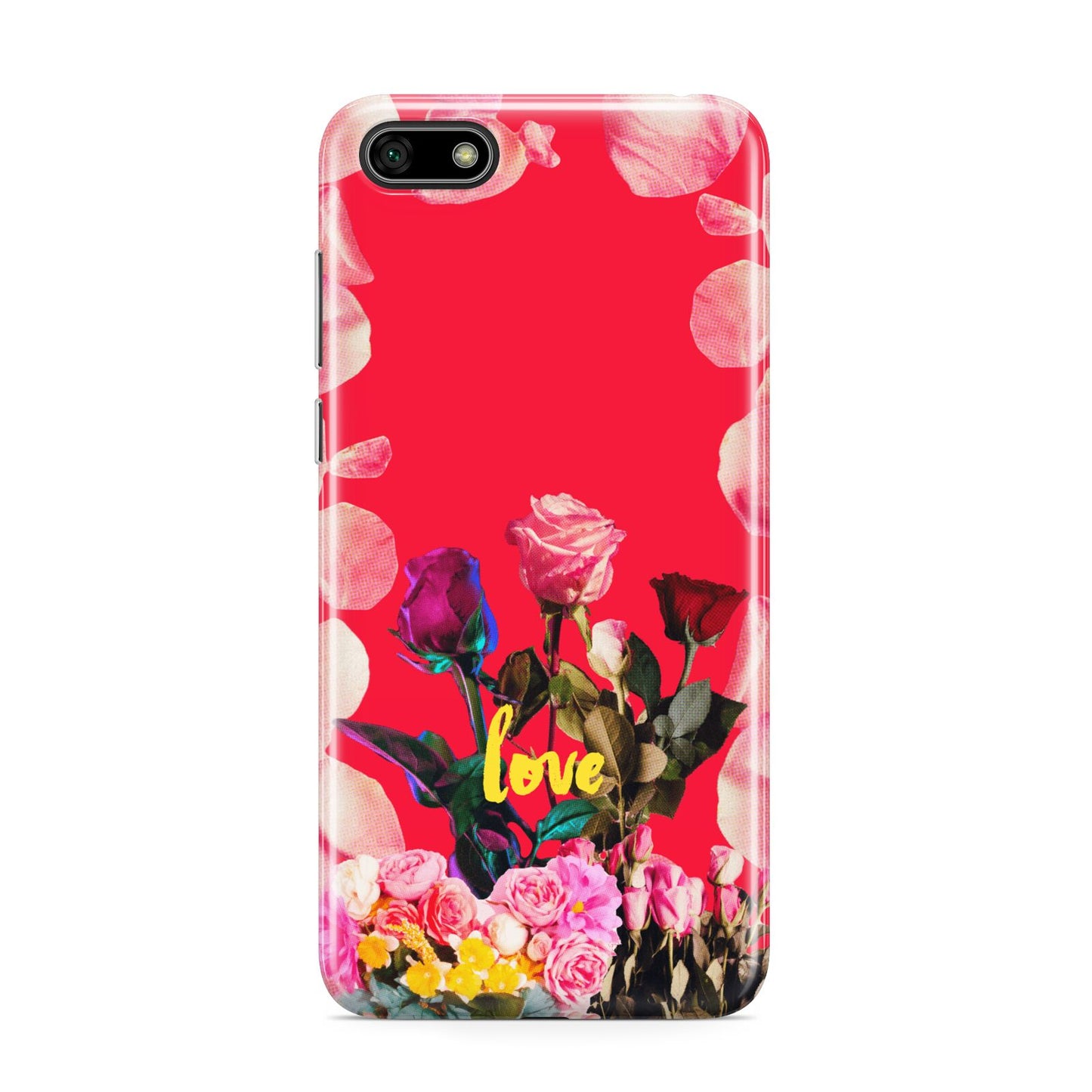 Retro Floral Valentine Huawei Y5 Prime 2018 Phone Case