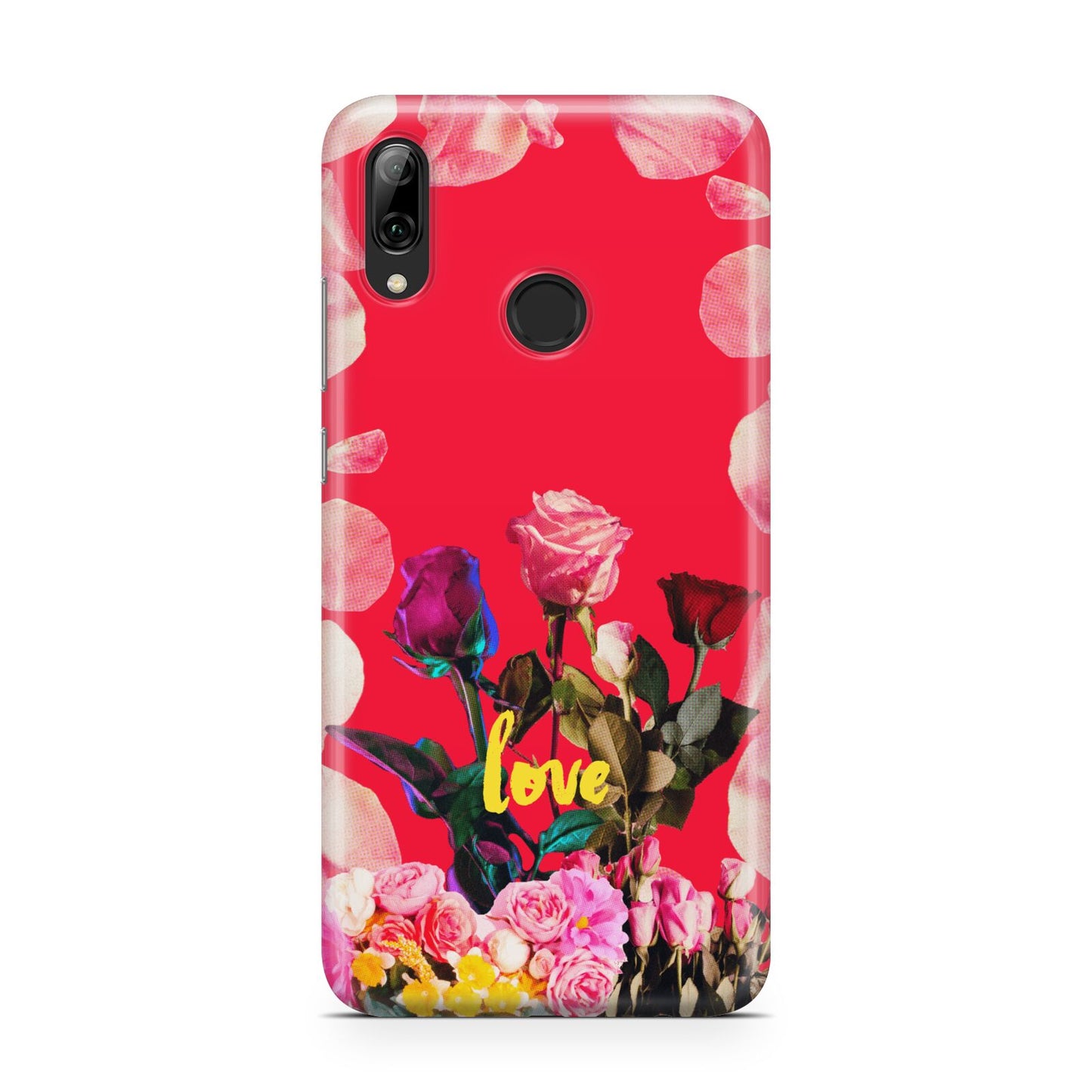 Retro Floral Valentine Huawei Y7 2019