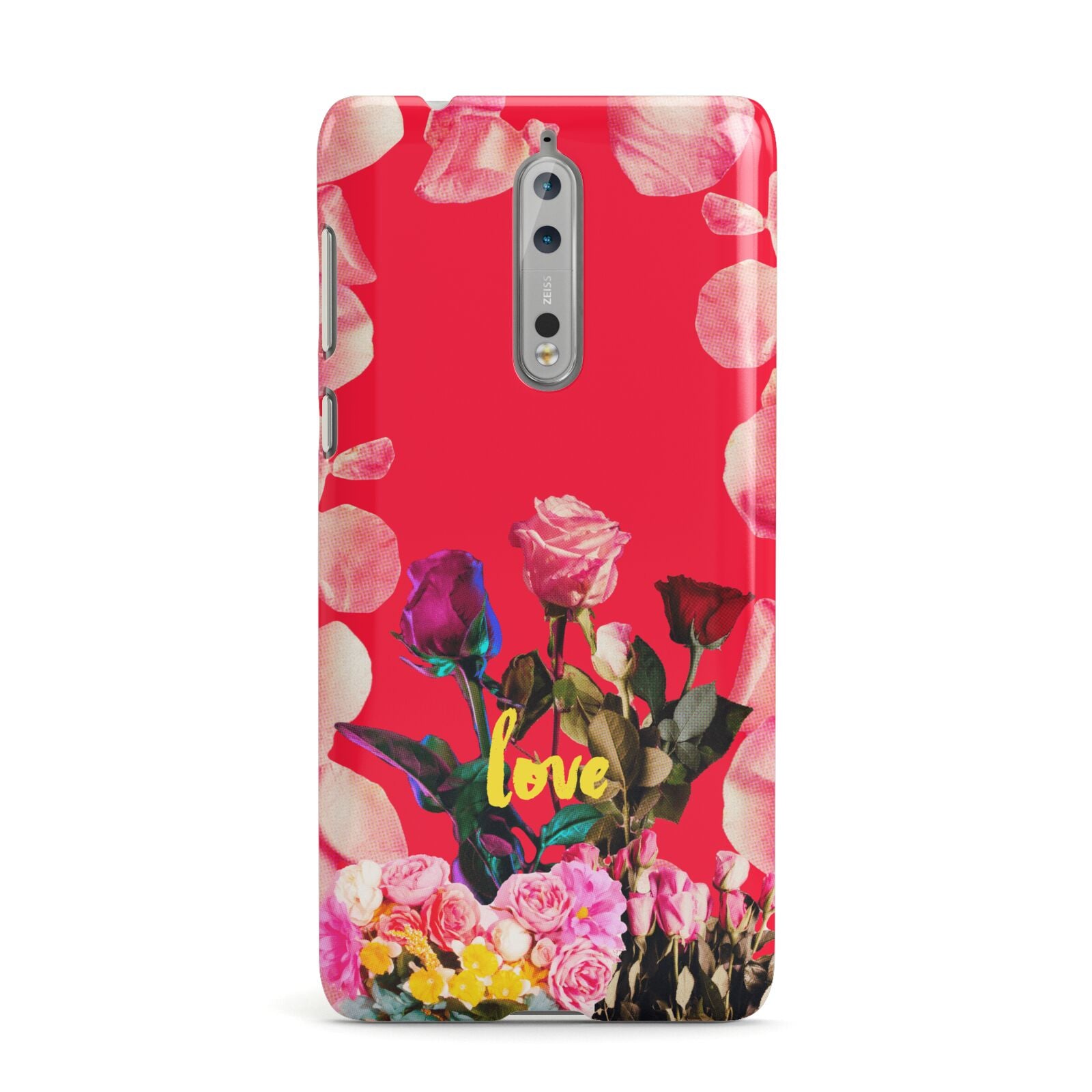 Retro Floral Valentine Nokia Case