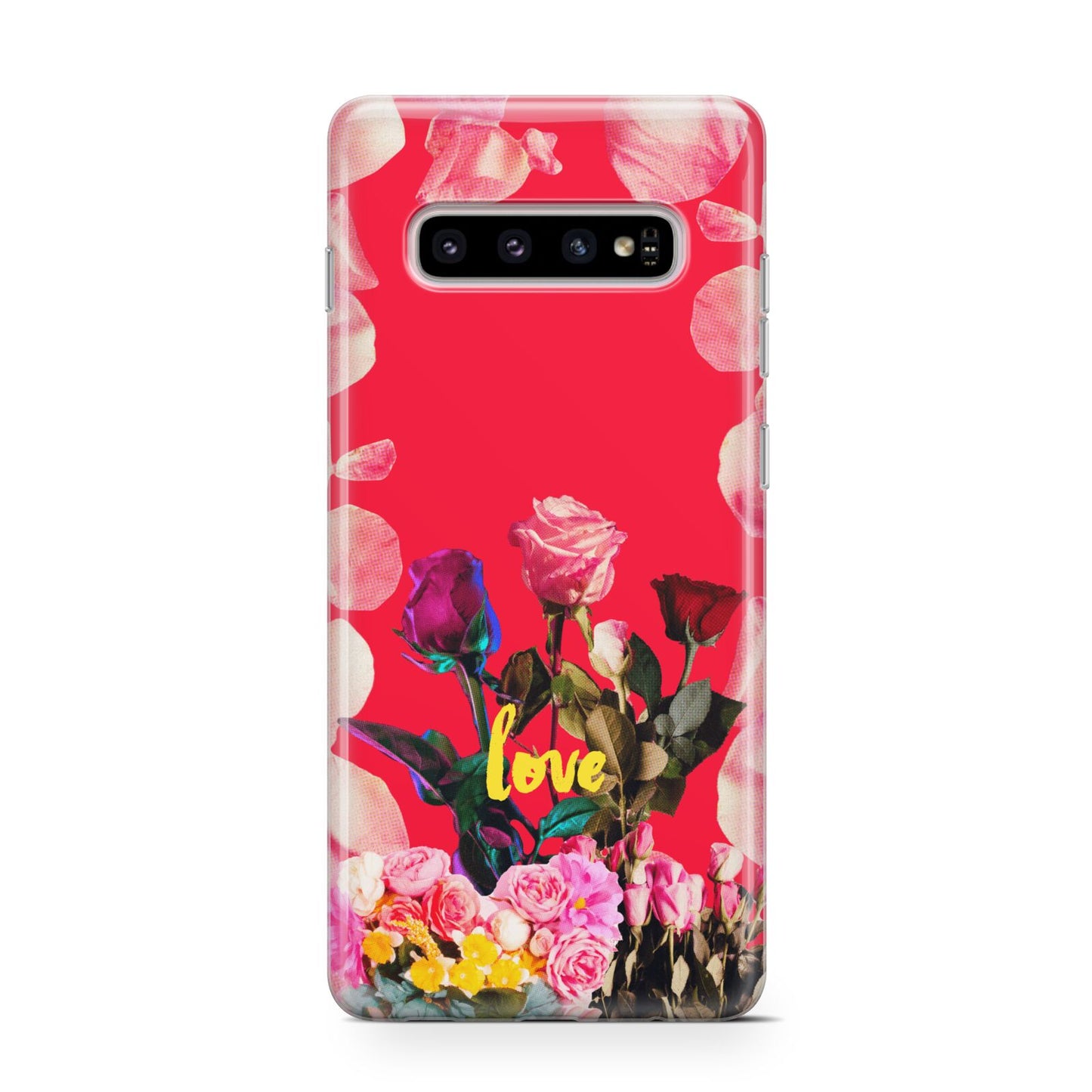 Retro Floral Valentine Protective Samsung Galaxy Case