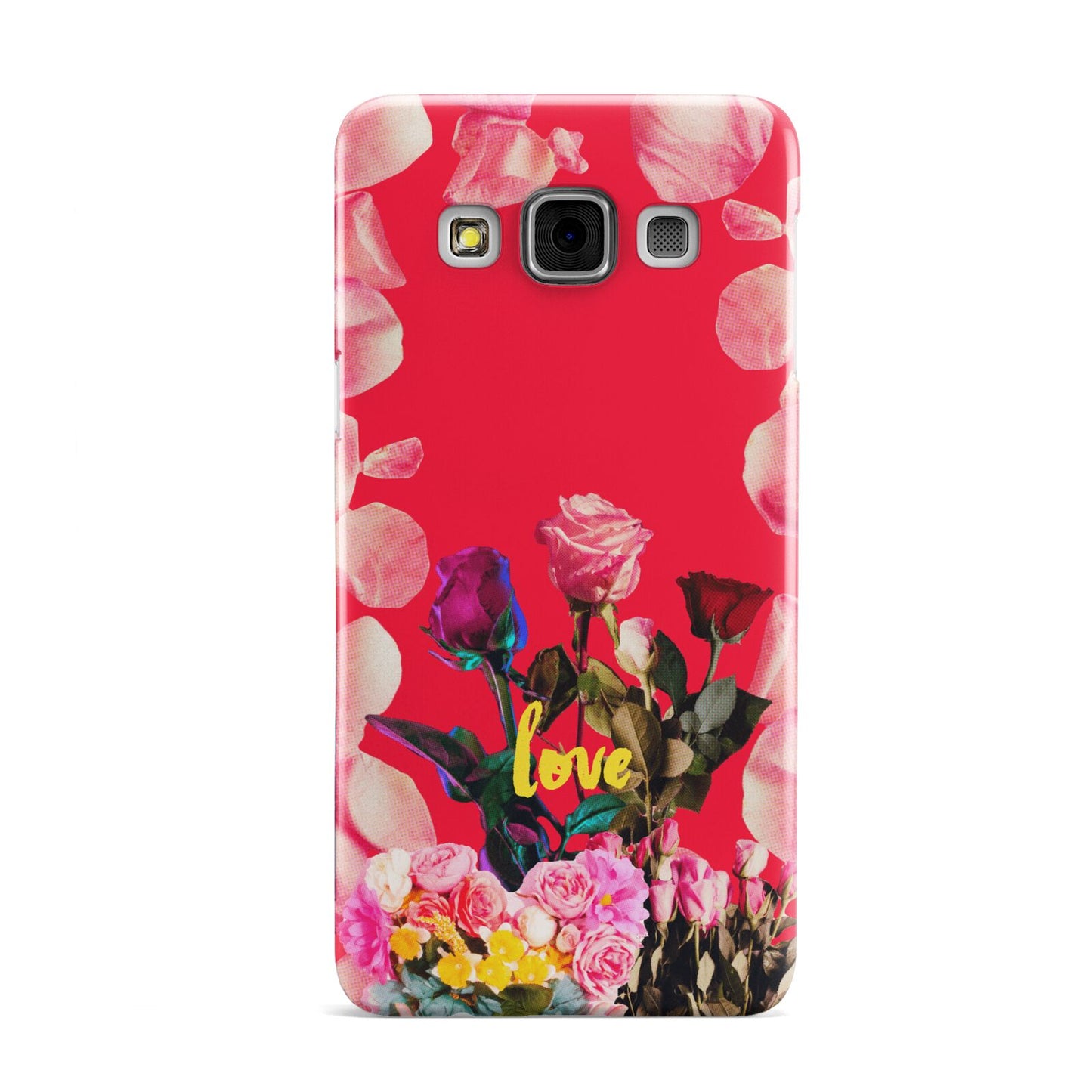 Retro Floral Valentine Samsung Galaxy A3 Case