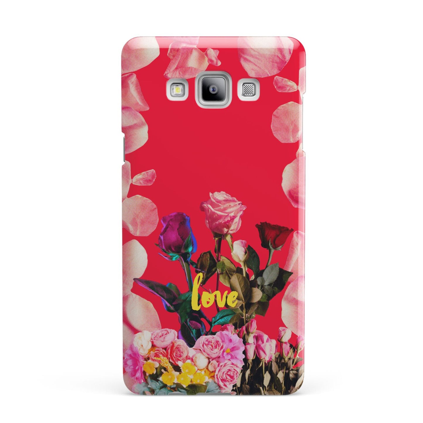 Retro Floral Valentine Samsung Galaxy A7 2015 Case