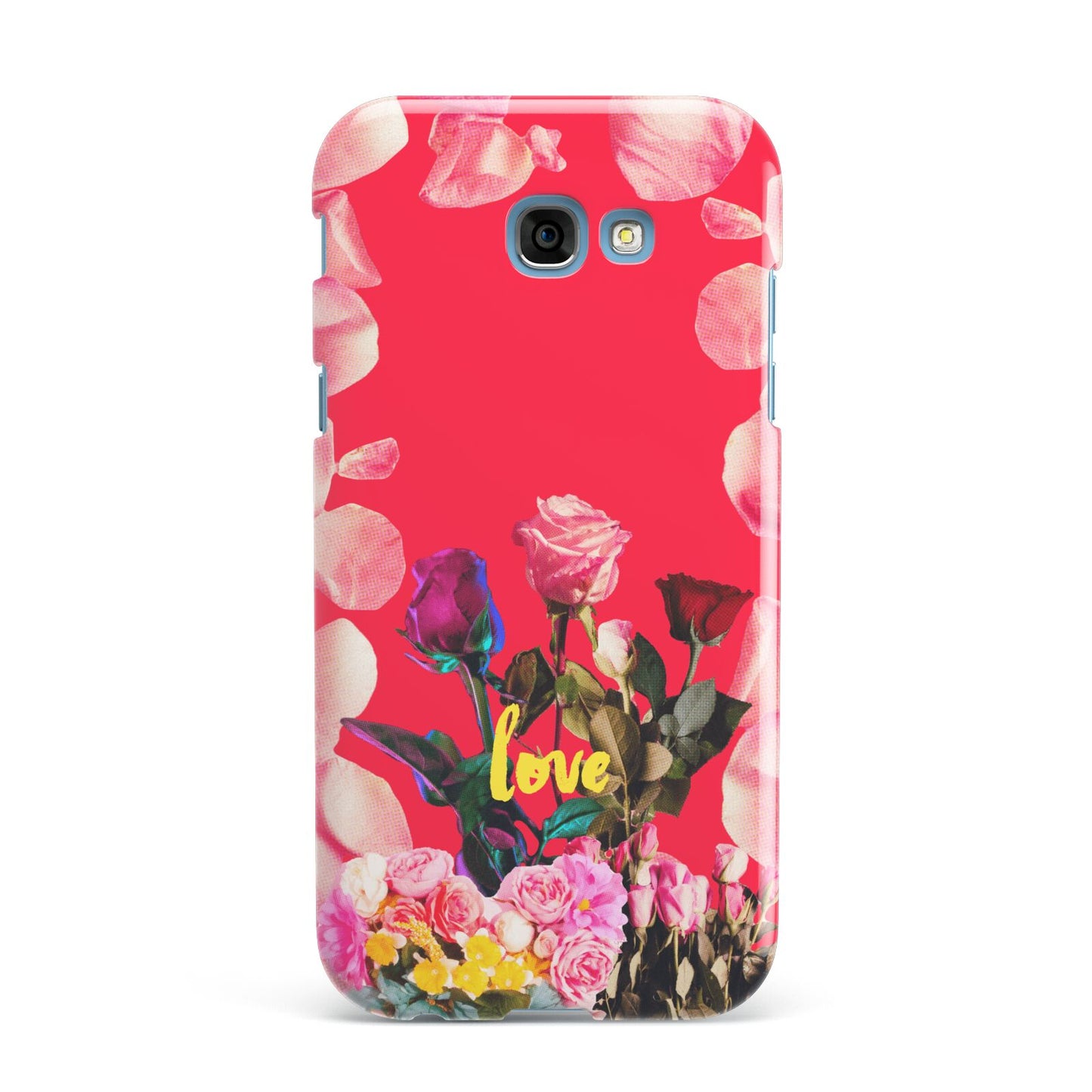 Retro Floral Valentine Samsung Galaxy A7 2017 Case