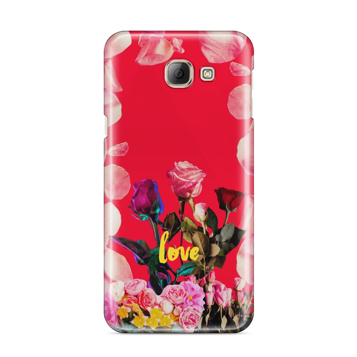 Retro Floral Valentine Samsung Galaxy A8 2016 Case